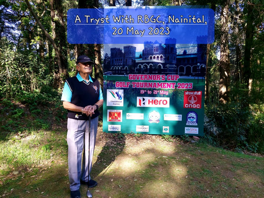 At RBGC, Nainital for Governor's Cup