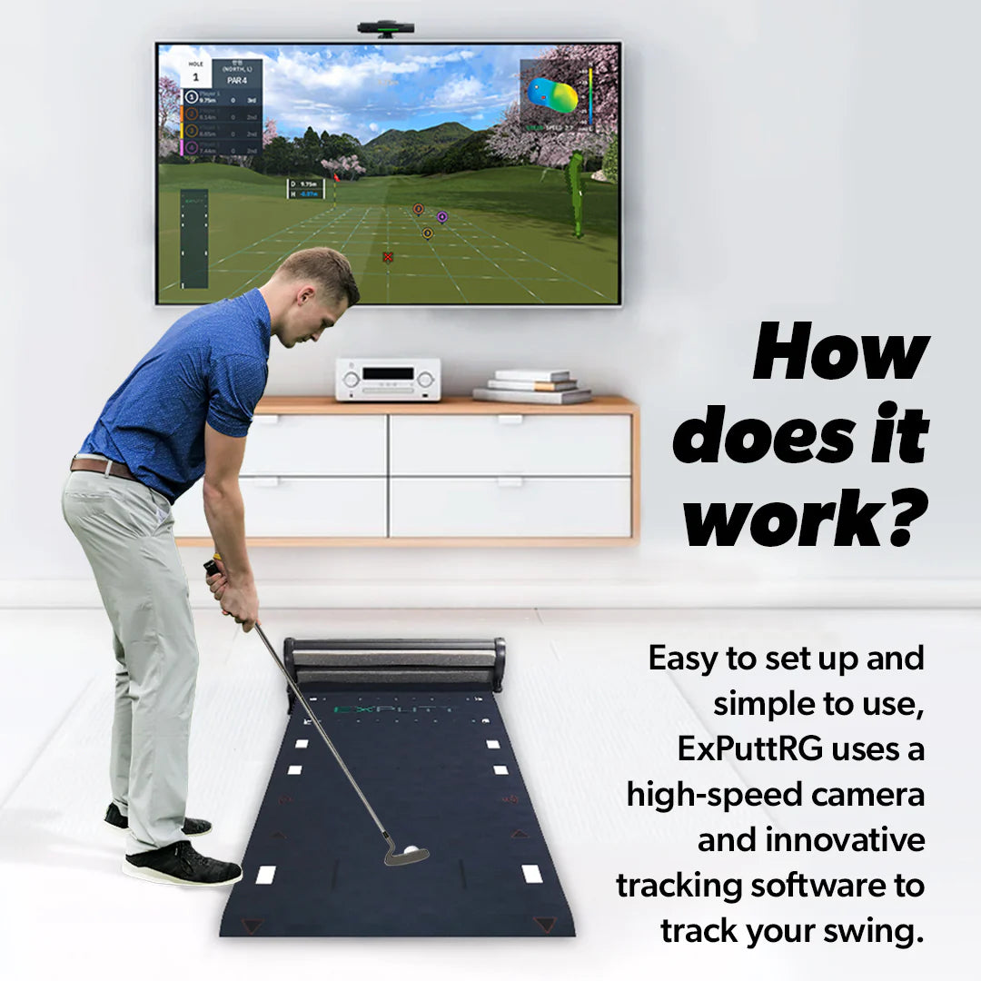 GPRO EX PUTT RG パター　EXPUTT EX500D Exputt RG® Real-time Putting Simulator, EX500D – Buy Online at
