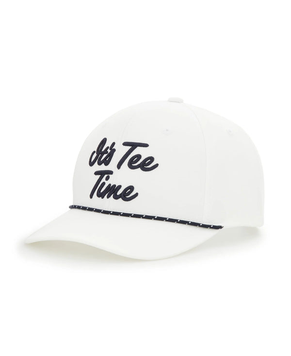 PGA TOUR Men's Tee Time Script Golf Cap