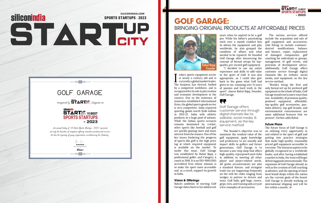 Founder speaks- 10 Best Sports Startups by Silicon India Business Magazine