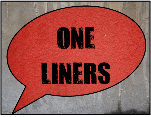 FUNNIEST ONE LINERS IN GOLF