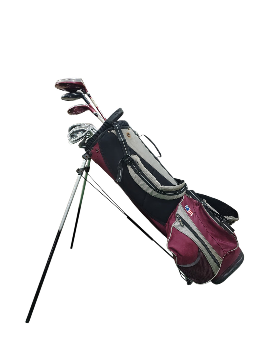 Pre Loved US Kids Ultralight WT-10 Golf Set - 10 Clubs + Bag - Size 60"