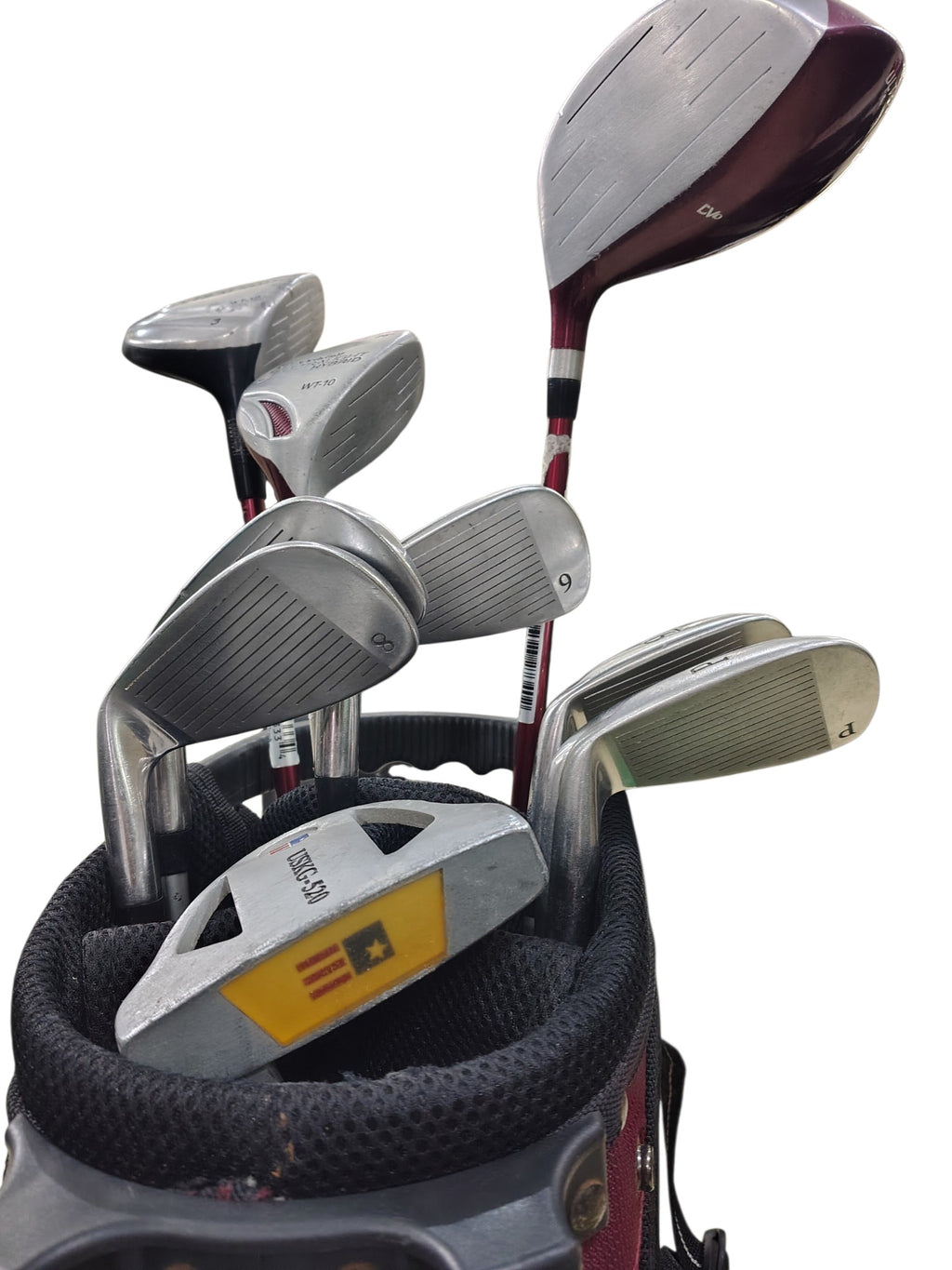 Pre Loved US Kids Ultralight WT-10 Golf Set - 10 Clubs + Bag - Size 60"
