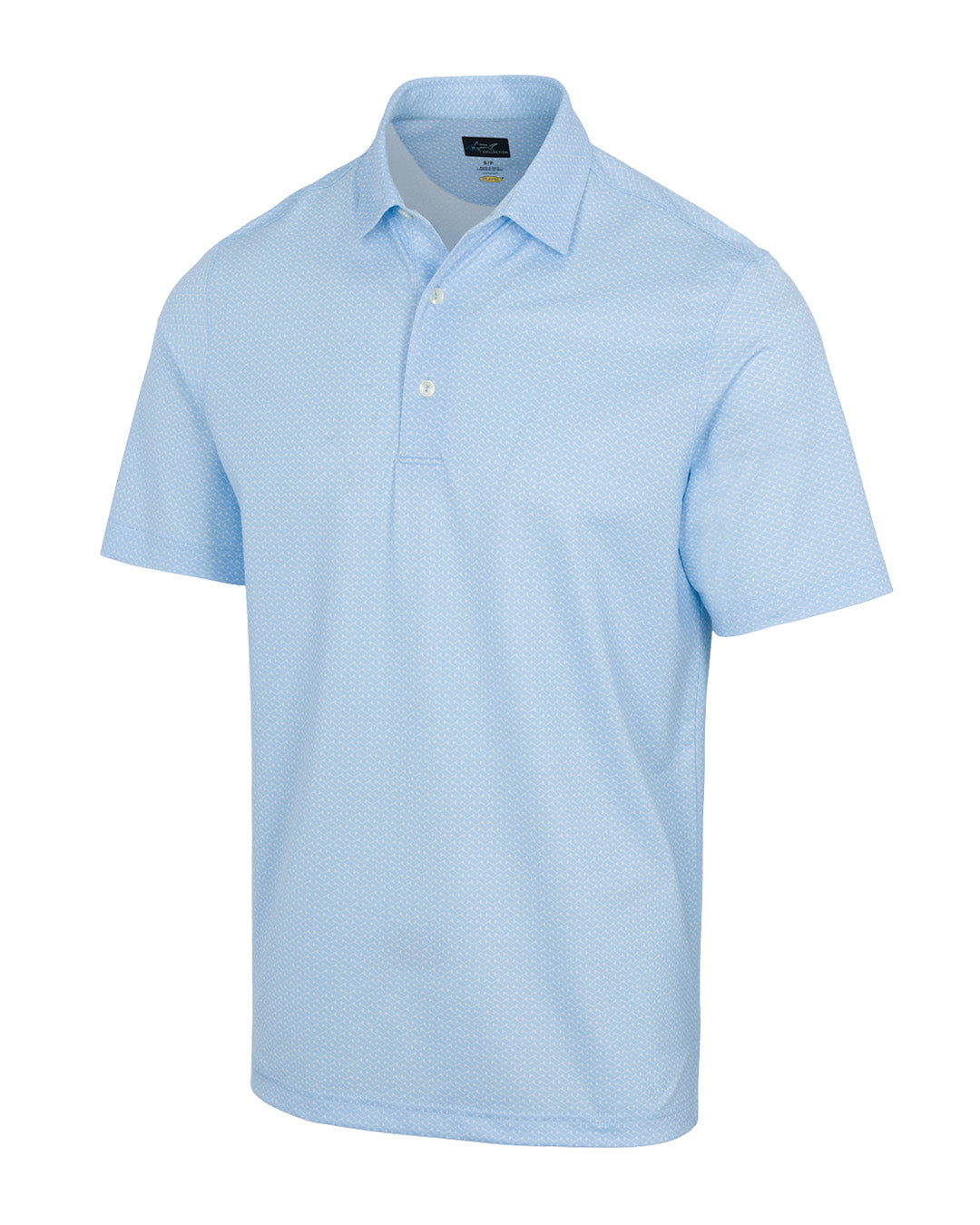 GREG NORMAN Men's 423 Heather Golf Polo (2024 Collection)