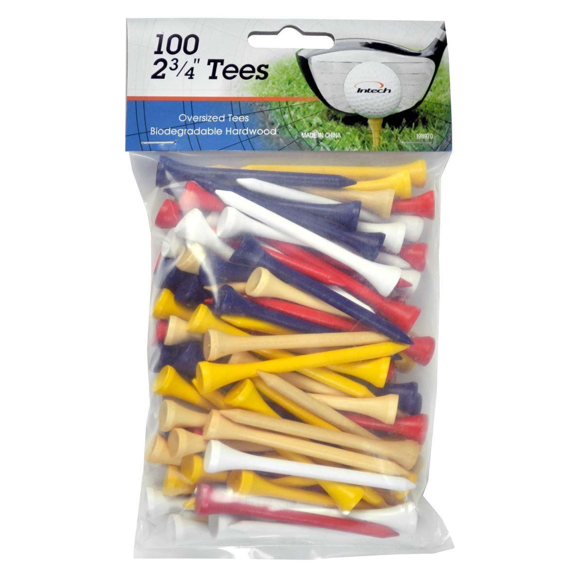 Intech 2 3/4-Inch Golf Tees (Pack of 100)
