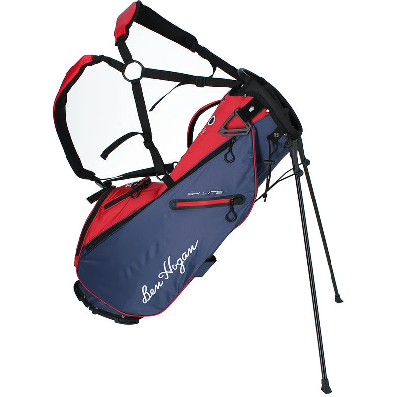 Ben Hogan BH-Lite Lightweight Stand Bag - Blue/Red