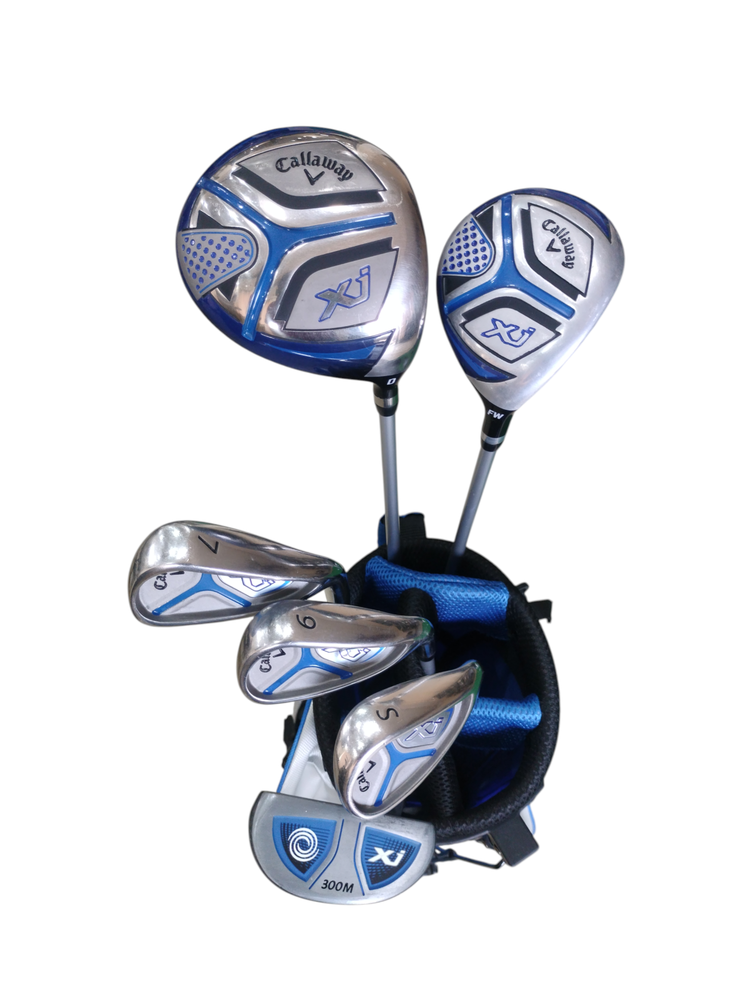 Callaway XJ Junior Golf Set - 6 Clubs + Stand Bag Size 47"- 53"