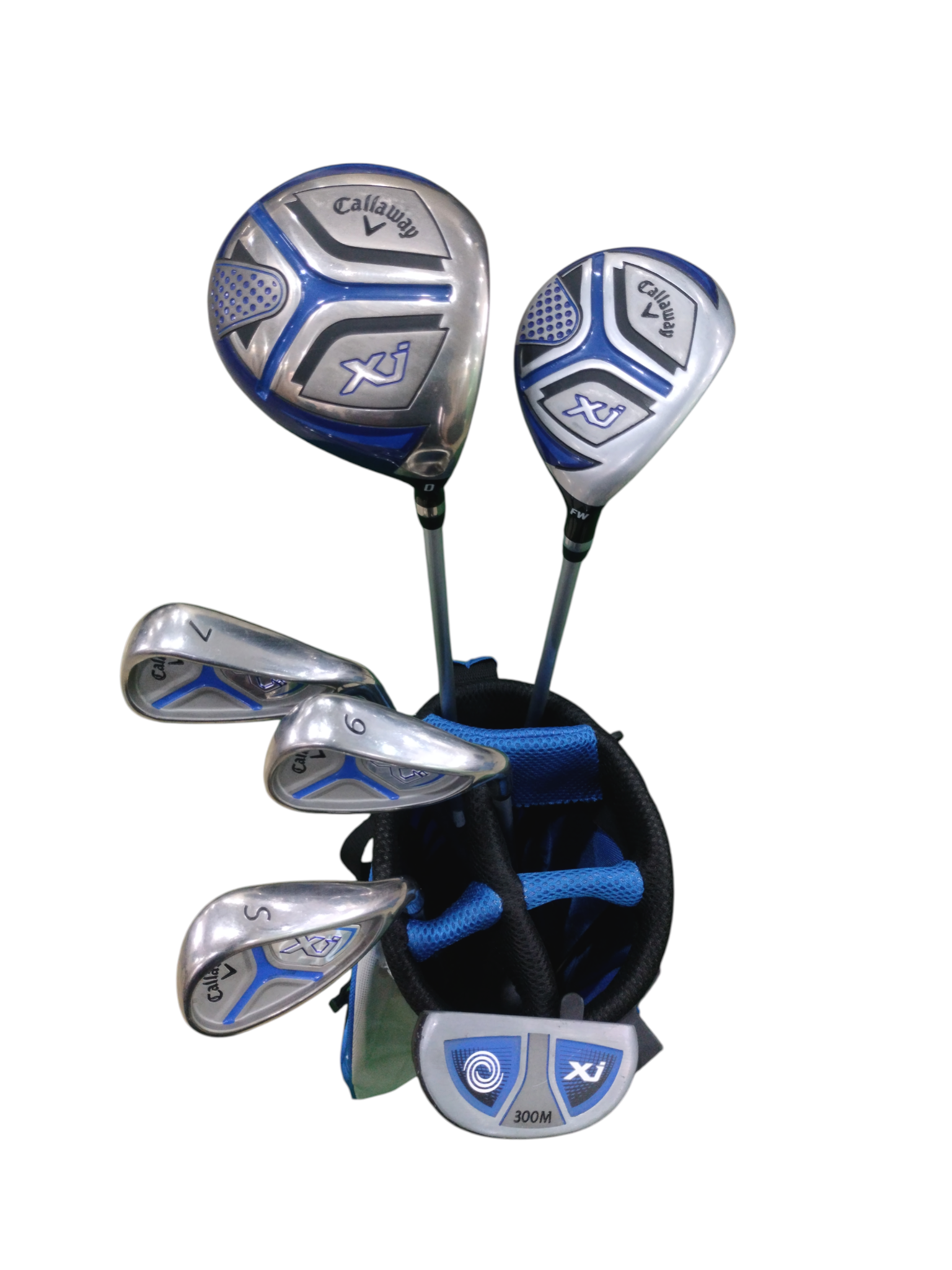 Callaway XJ Junior Golf Set - 6 Clubs + Stand Bag Size 47"- 53"