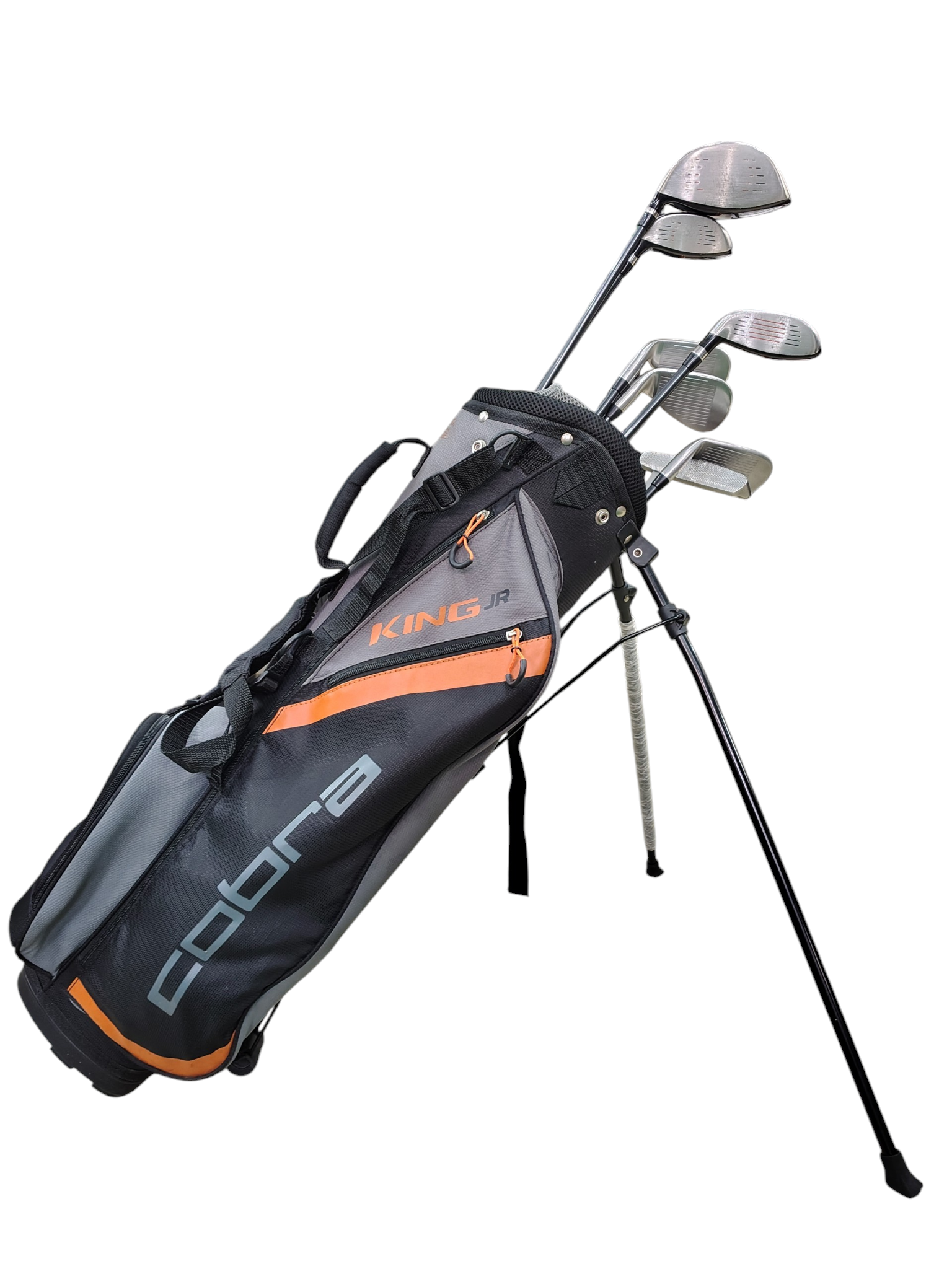 Pre Loved Cobra King Jr Golf Set - 7 Clubs + Bag (Height 51"-59") Age 10-12 Year
