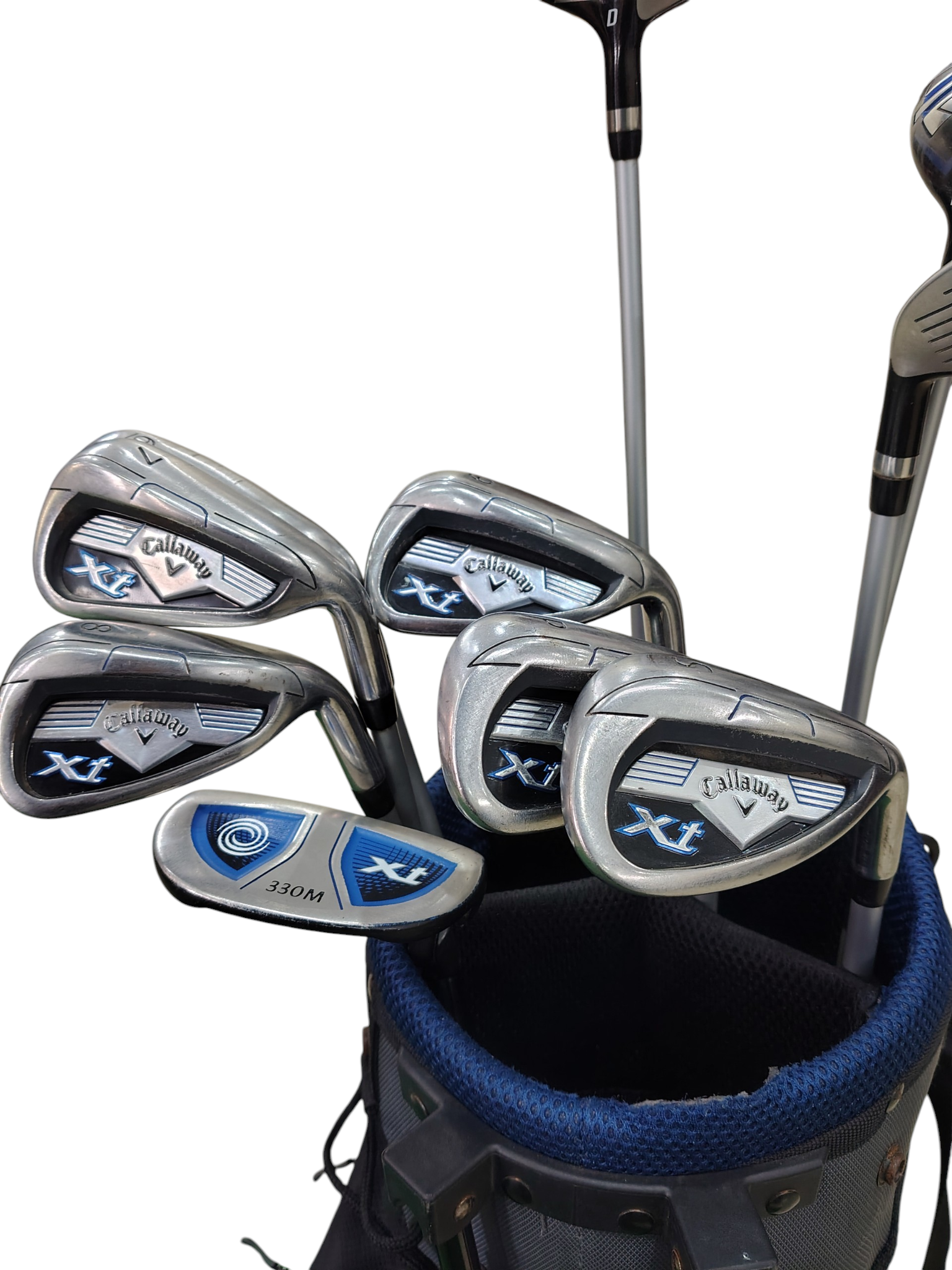Pre Loved Callaway XT Junior Golf Set - 10 Clubs + Bag - Size 62"- 66"