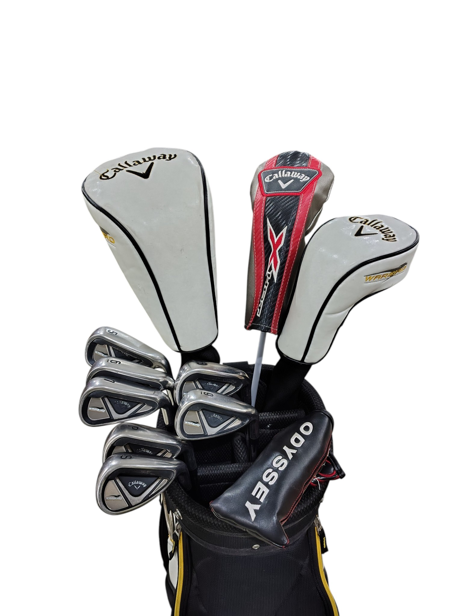Pre Loved Callaway Warbird Steel Full Golf Set - 11 clubs + Bag