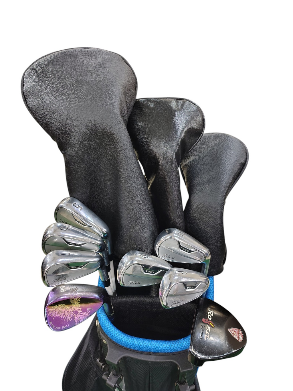 Pre Loved Titleist Golf Graphite Full Set - 11 Clubs + Bag