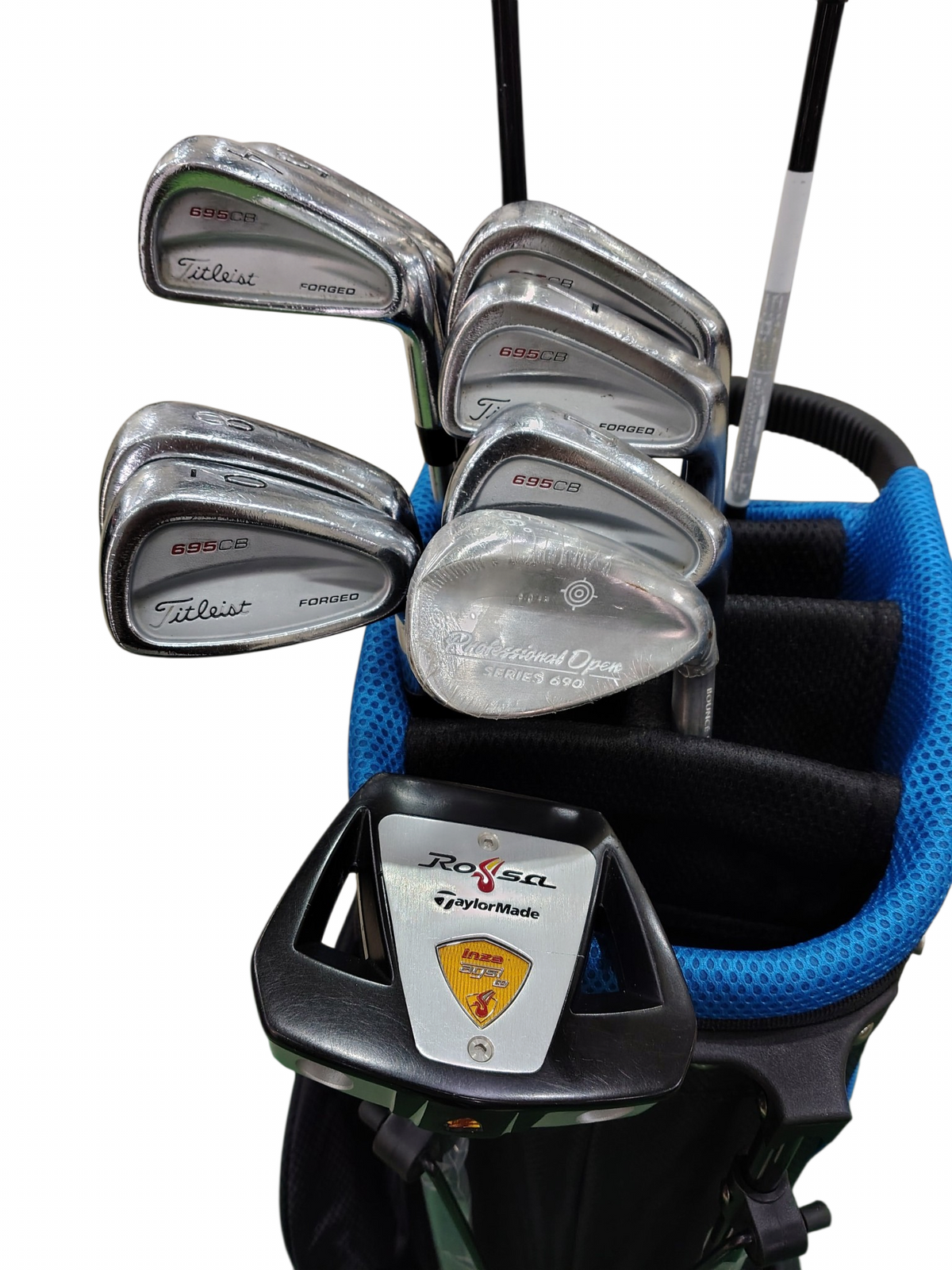 Pre Loved Titleist Golf Assorted Full Set - 11 Clubs + Bag