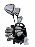 Pre Loved Powerbilt Men’s GSX Graphite Golf Full Set - 11 Clubs + Bag