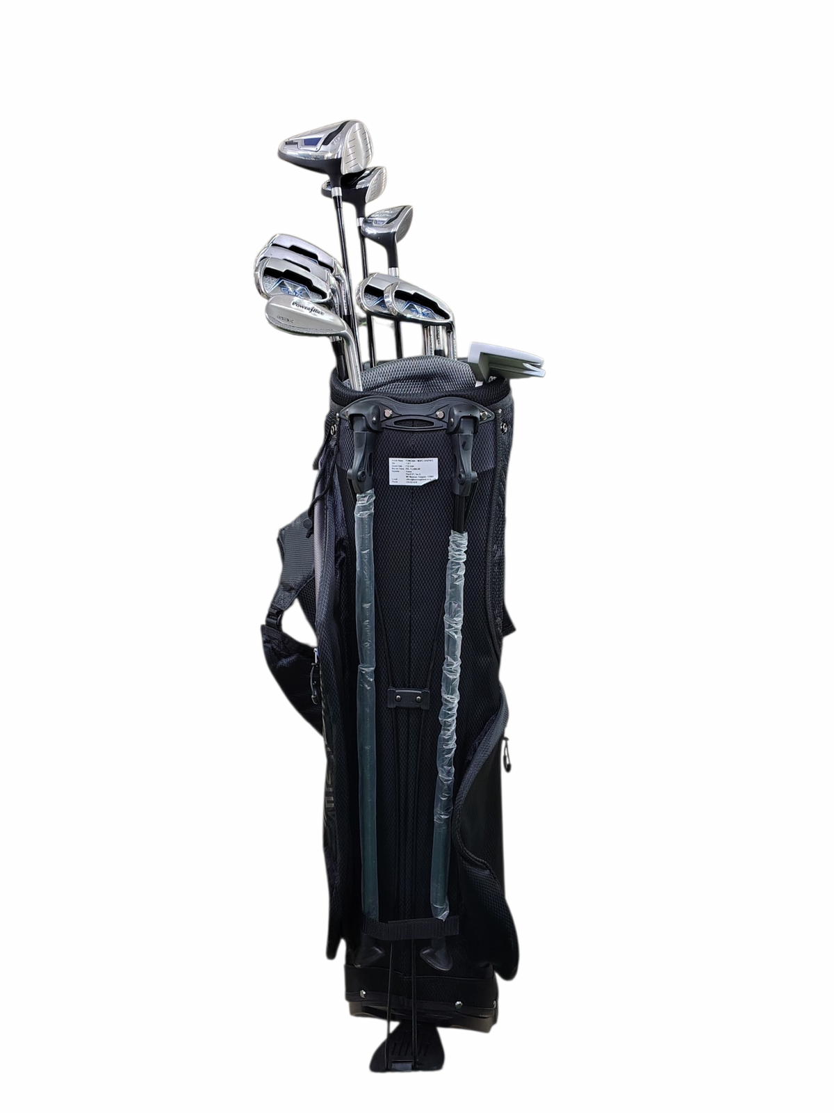 Pre Loved Powerbilt Men’s GSX Steel Golf Full Set - 11 Clubs + Bag