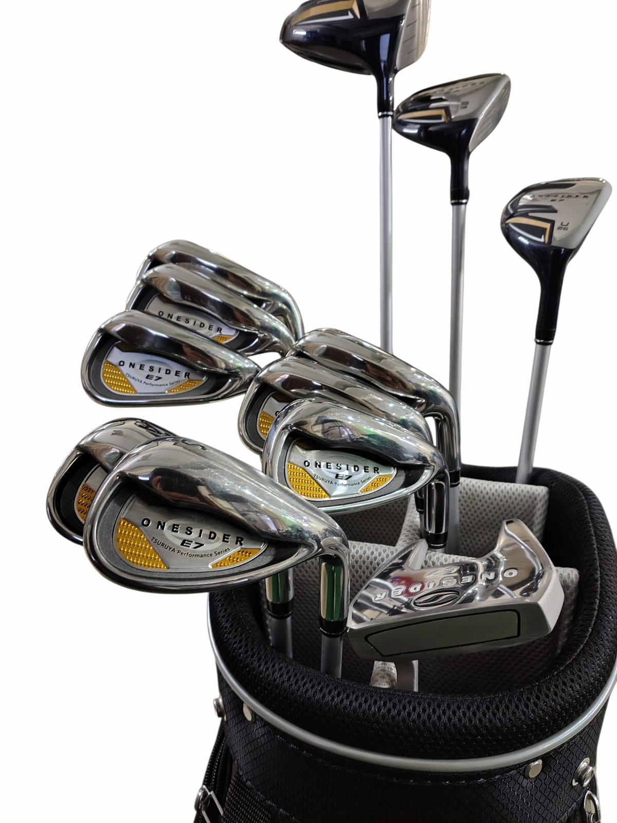 Pre Loved Onesider E7 Graphite Full Set - 12 Clubs + Bag