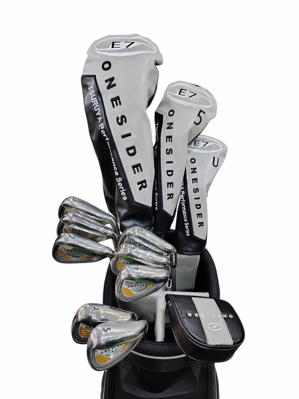Pre Loved Onesider E7 Graphite Full Set - 12 Clubs + Bag