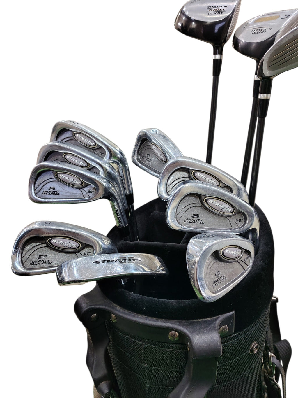 Pre Loved Knight Golf Steel Full Set - 12 Clubs + Bag