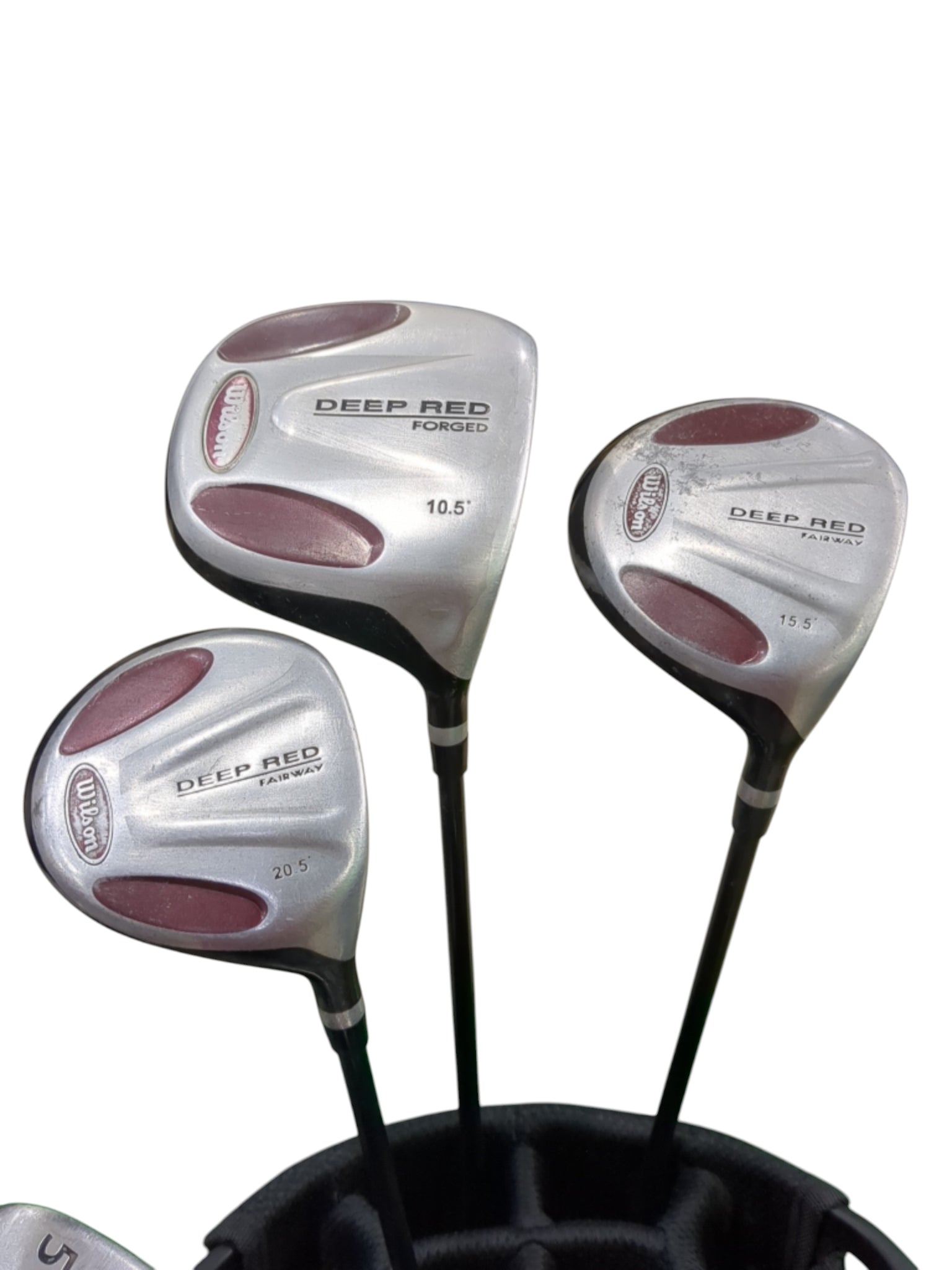Pre Loved Wilson Golf Deep Red Full Set - 11 clubs + Bag