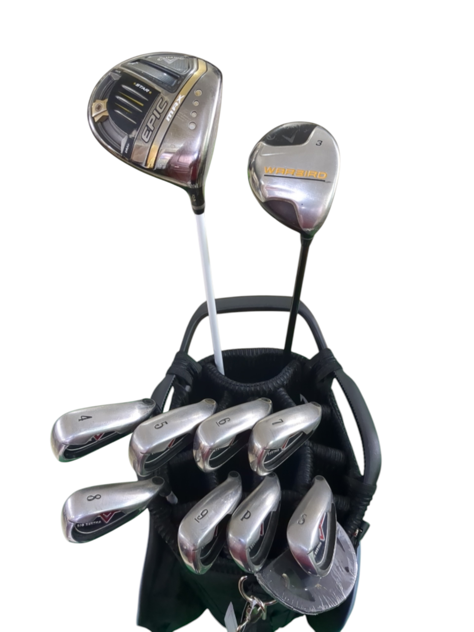 Pre Loved Callaway Golf Graphite Full Set - 11 clubs + Bag