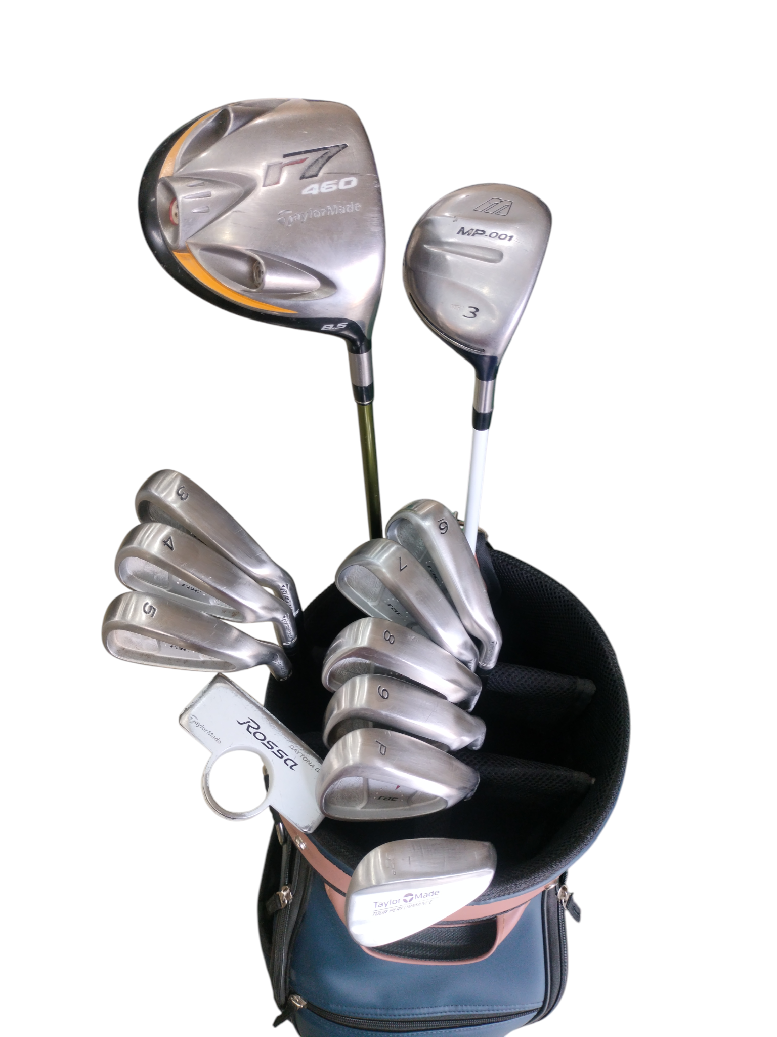 TaylorMade Golf Assorted Graphite Full Set - 12 clubs + Bag