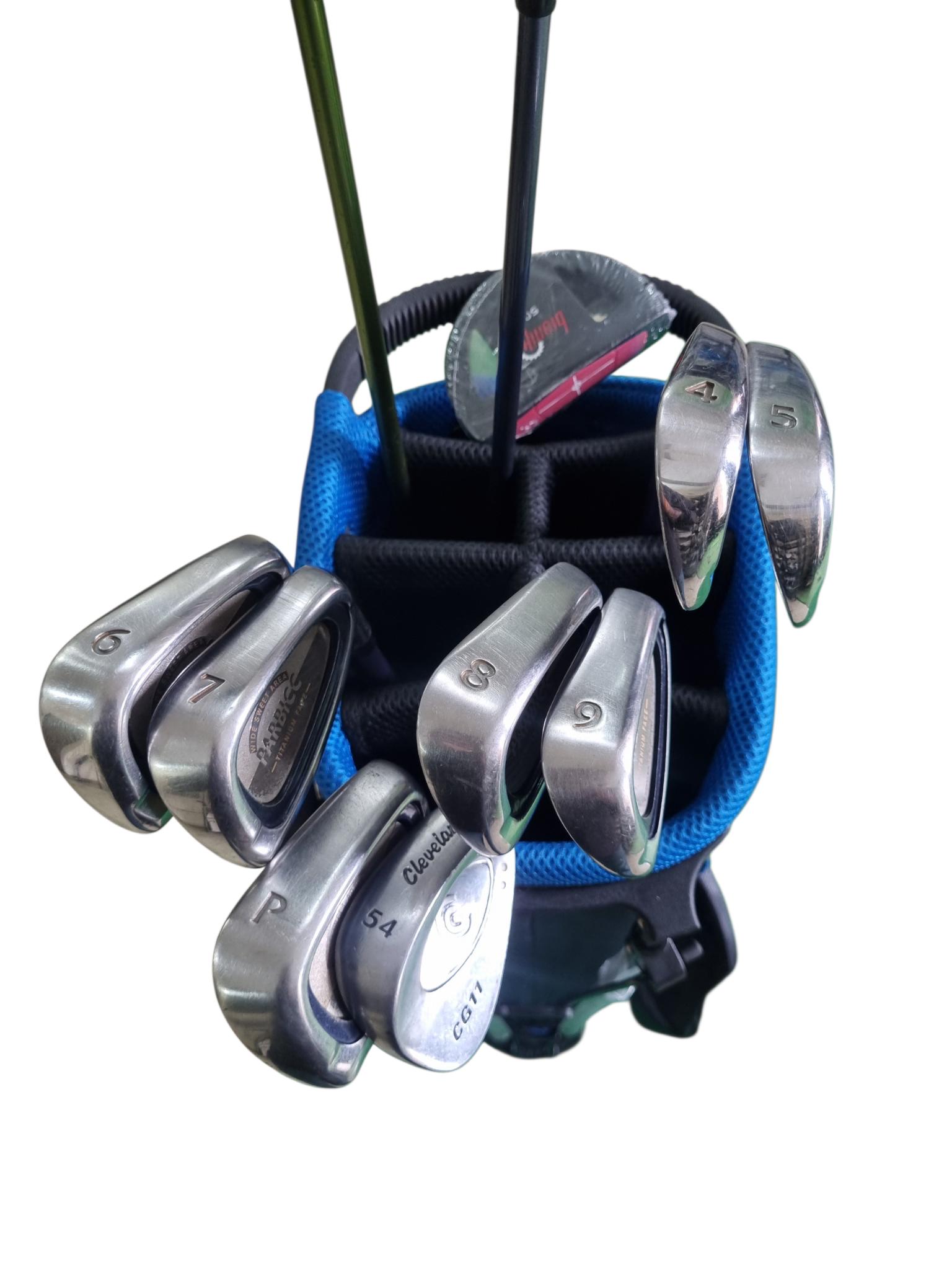 Pre Loved Parbicc Golf Assorted Graphite Full Set - 11 clubs + Bag
