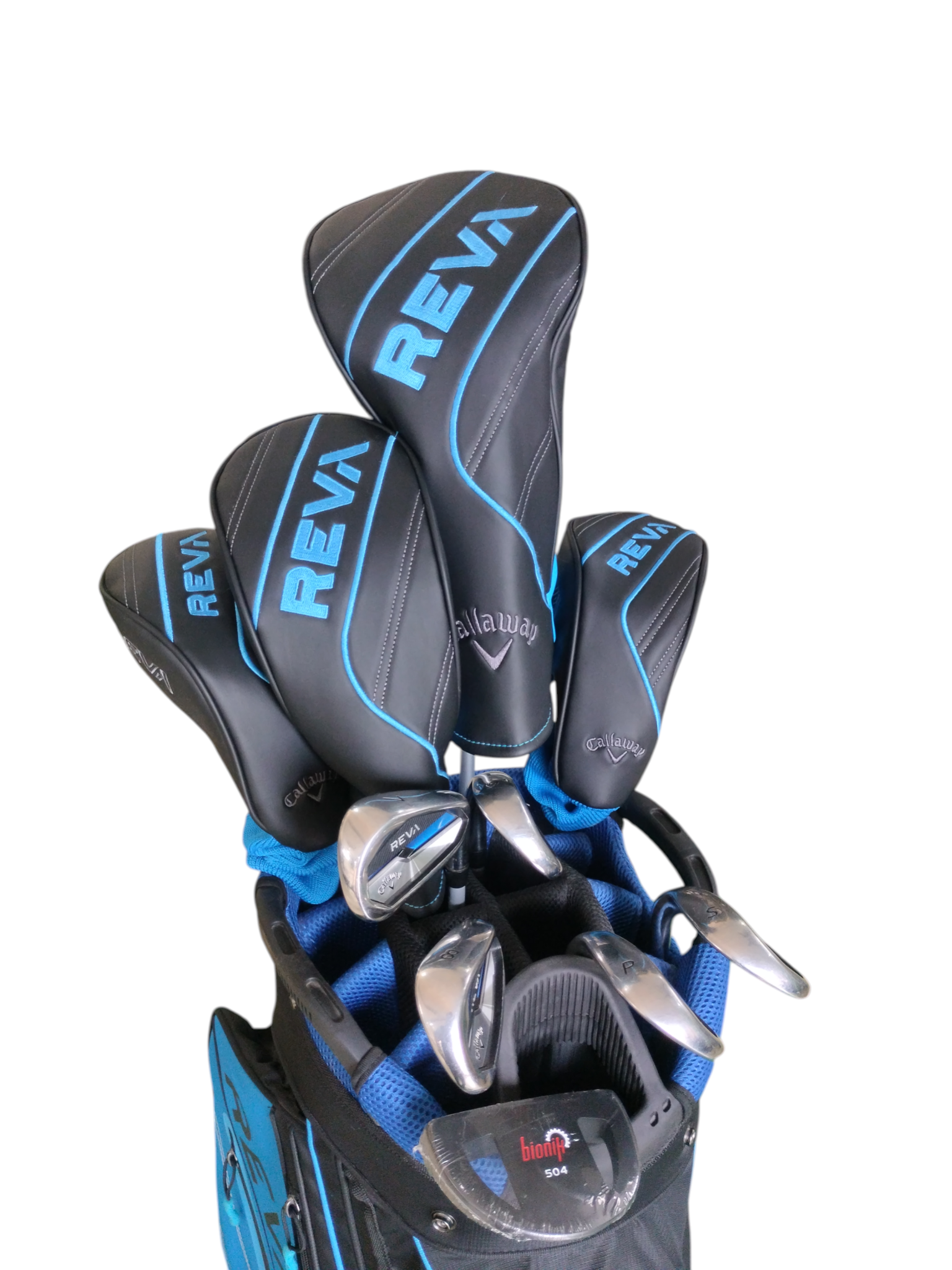 Callaway Reva Graphite Ladies Golf Set - 10 Clubs + Bag