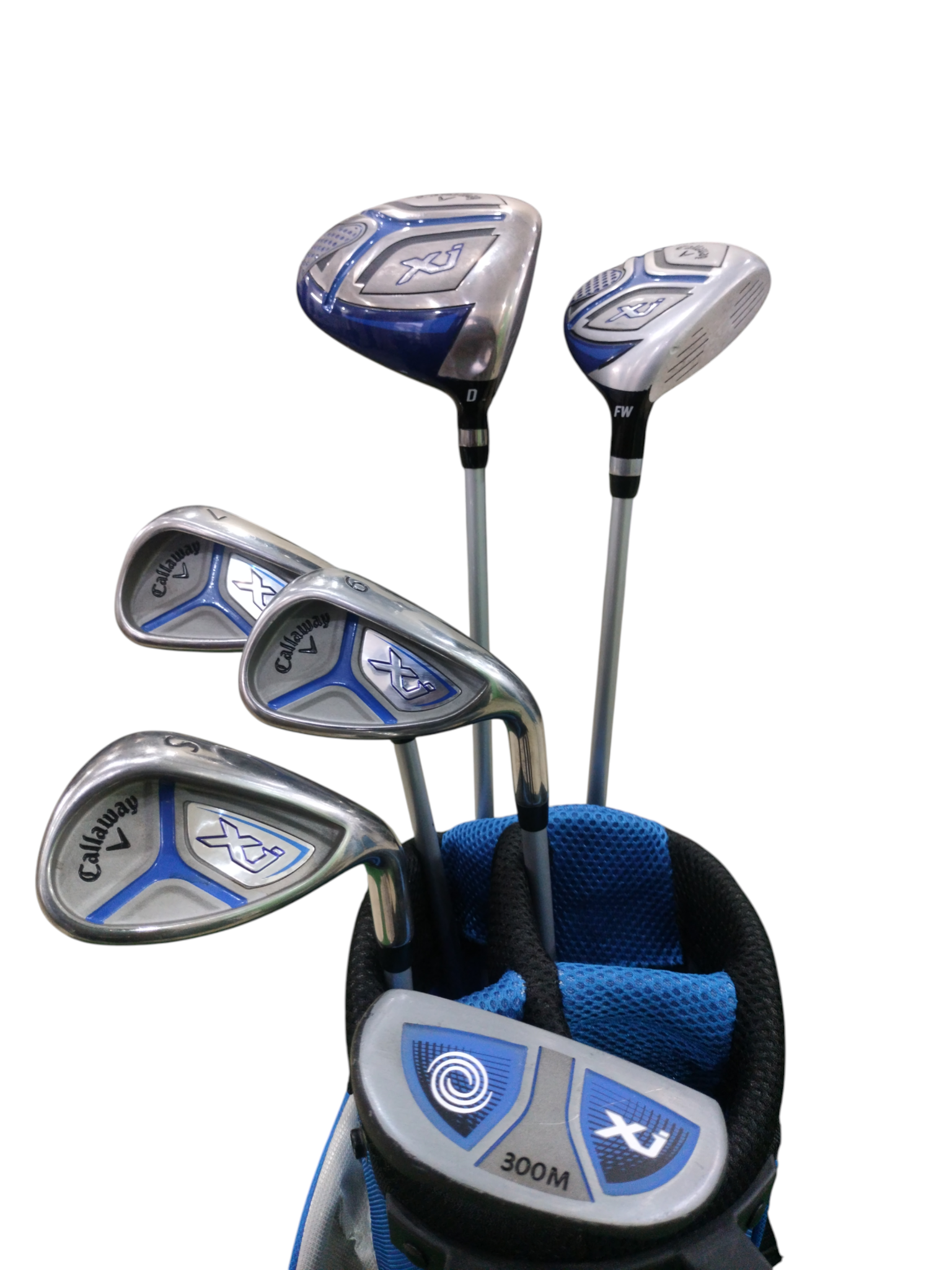 Callaway XJ Junior Golf Set - 6 Clubs + Stand Bag Size 47"- 53"