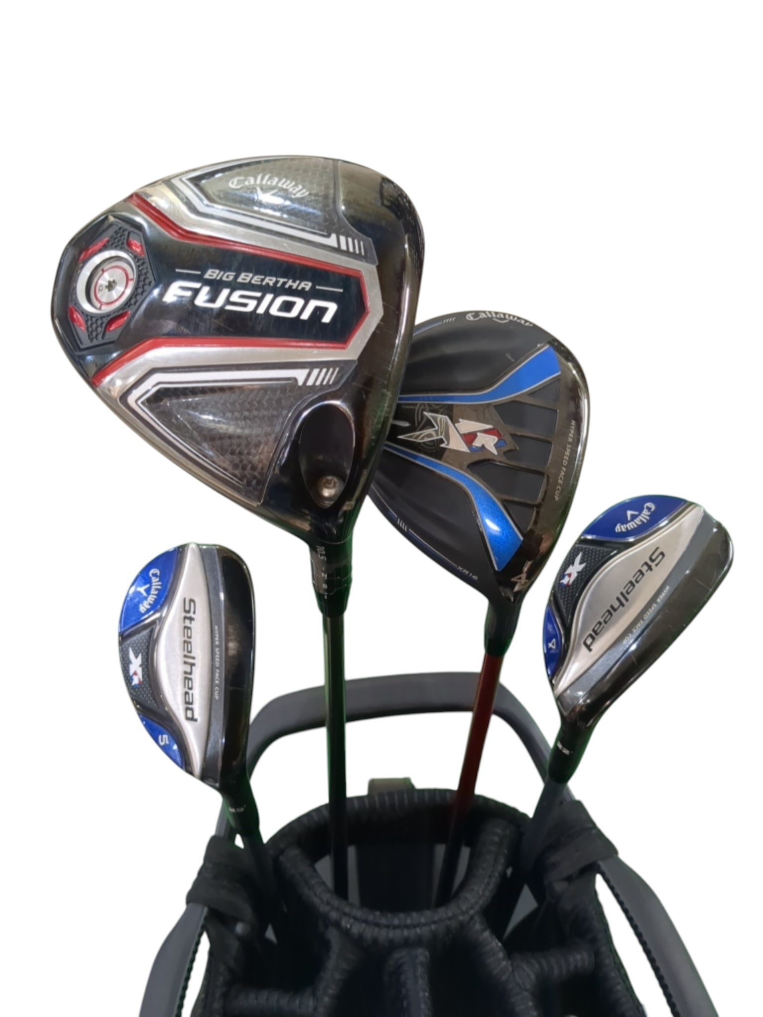 Pre Loved Callaway Steelhead XR Graphite Full Golf Set - 11 clubs + Bag