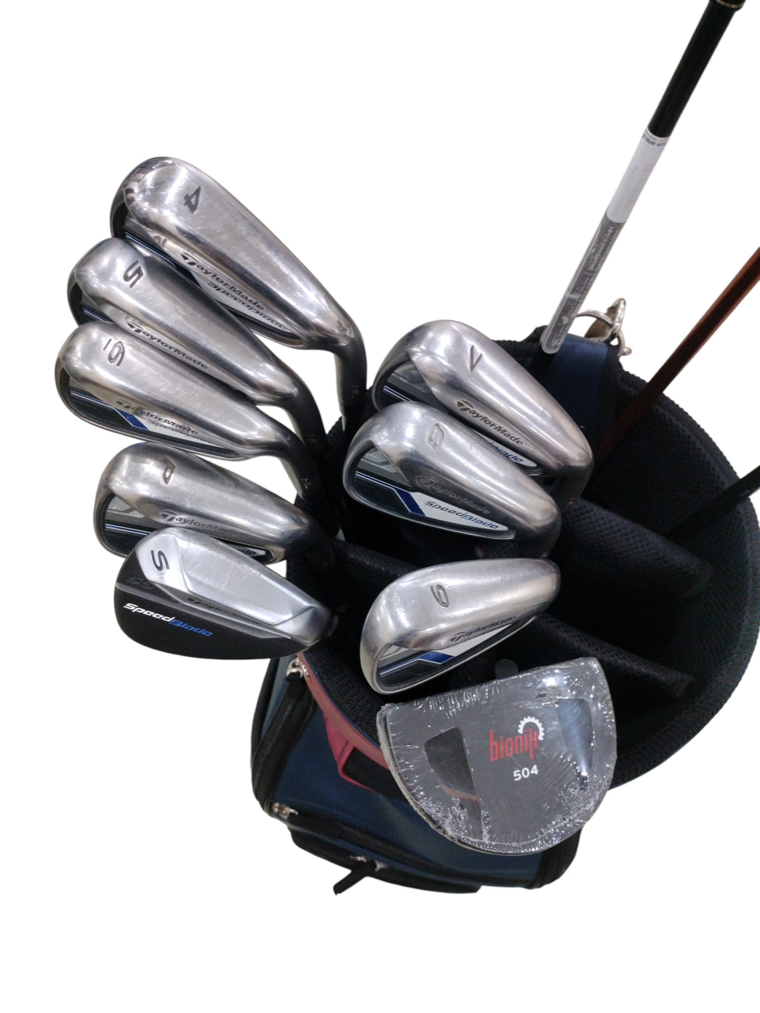 TaylorMade Golf Assorted Graphite Full Set - 12 clubs + Bag