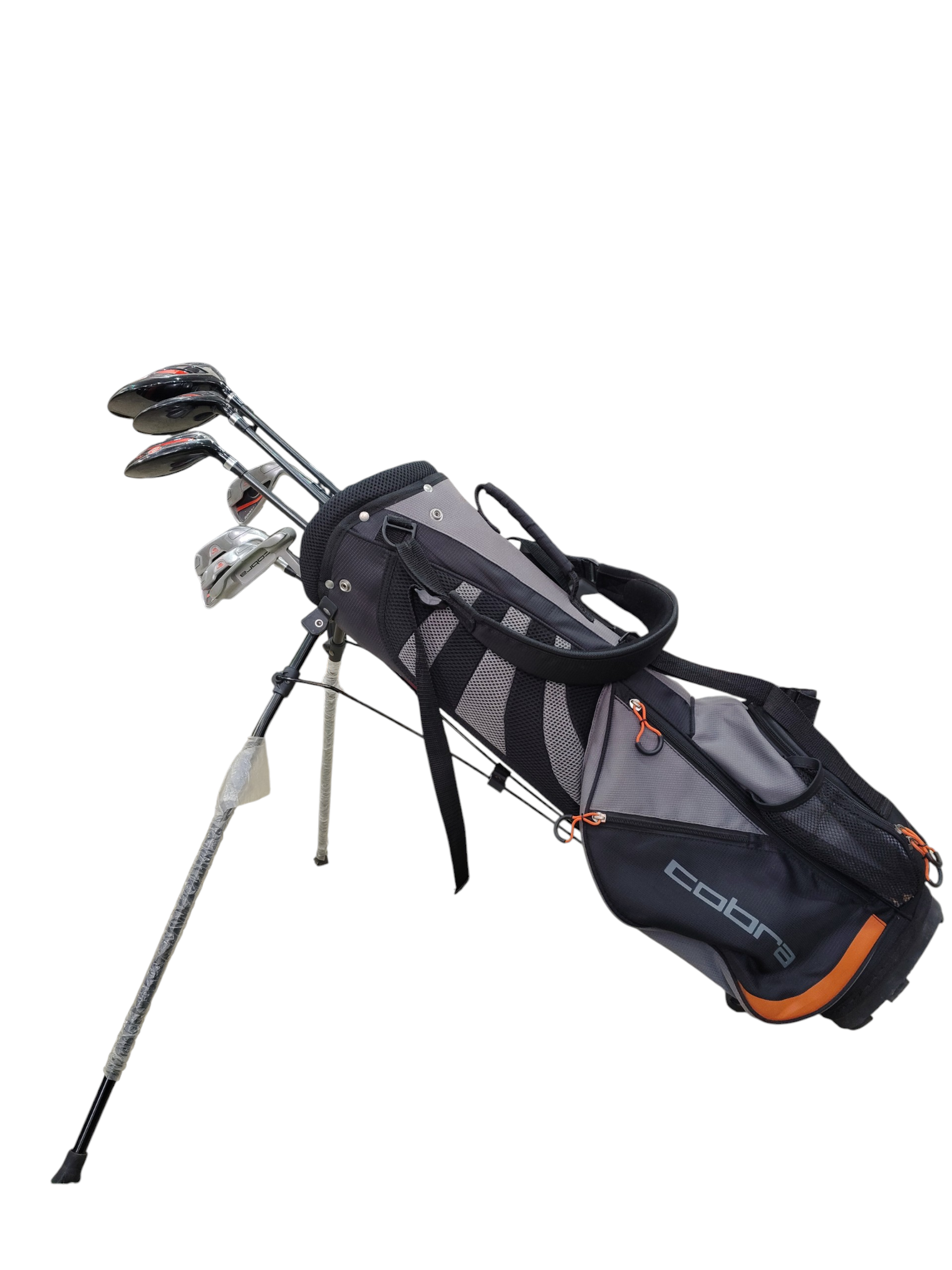 Pre Loved Cobra King Jr Golf Set - 7 Clubs + Bag (Height 51"-59") Age 10-12 Year