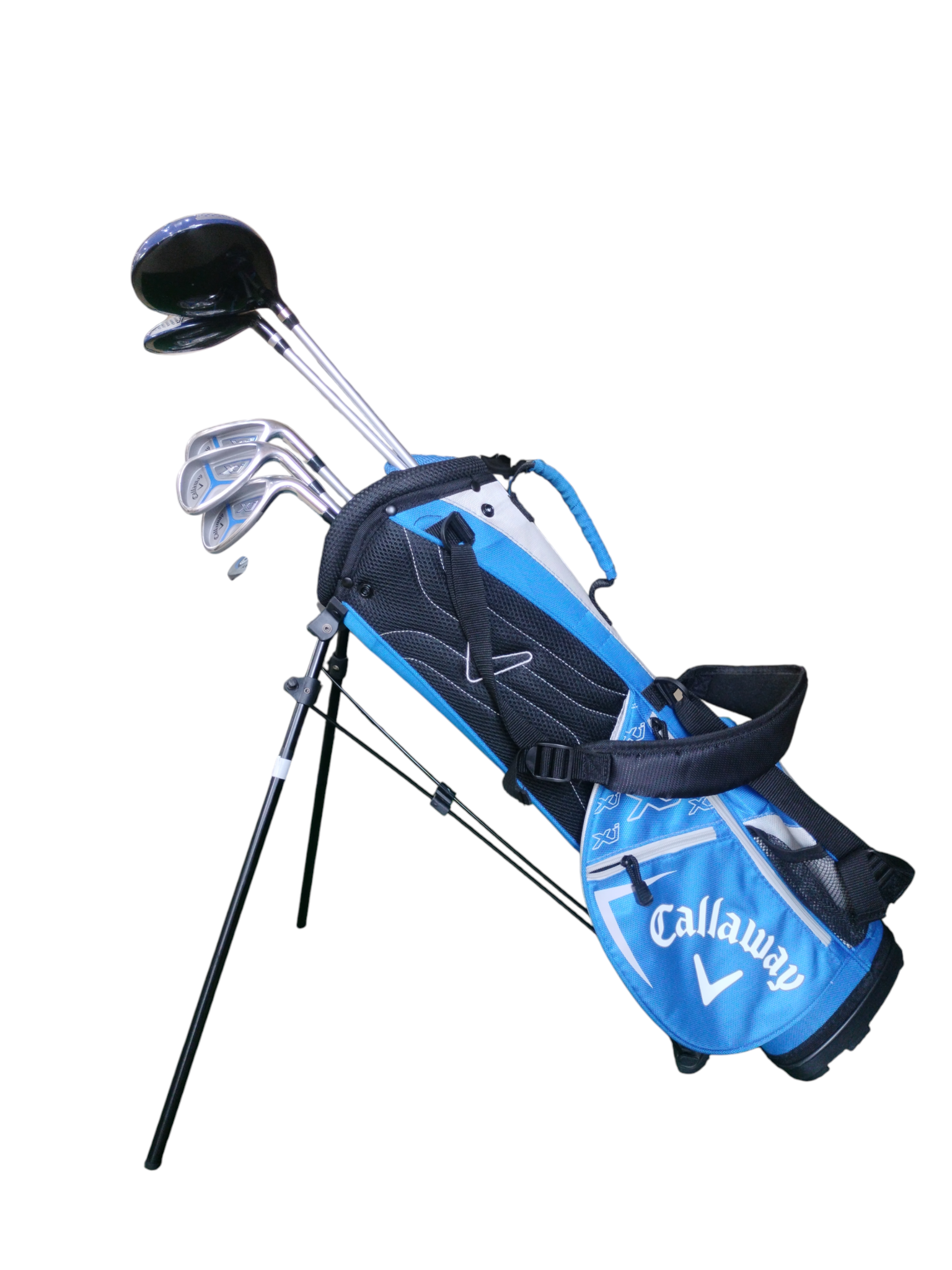 Callaway XJ Junior Golf Set - 6 Clubs + Stand Bag Size 47"- 53"