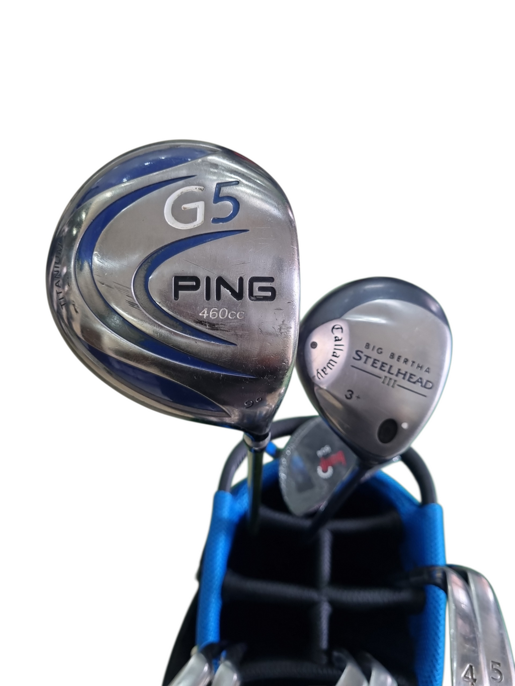 Pre Loved Parbicc Golf Assorted Graphite Full Set - 11 clubs + Bag