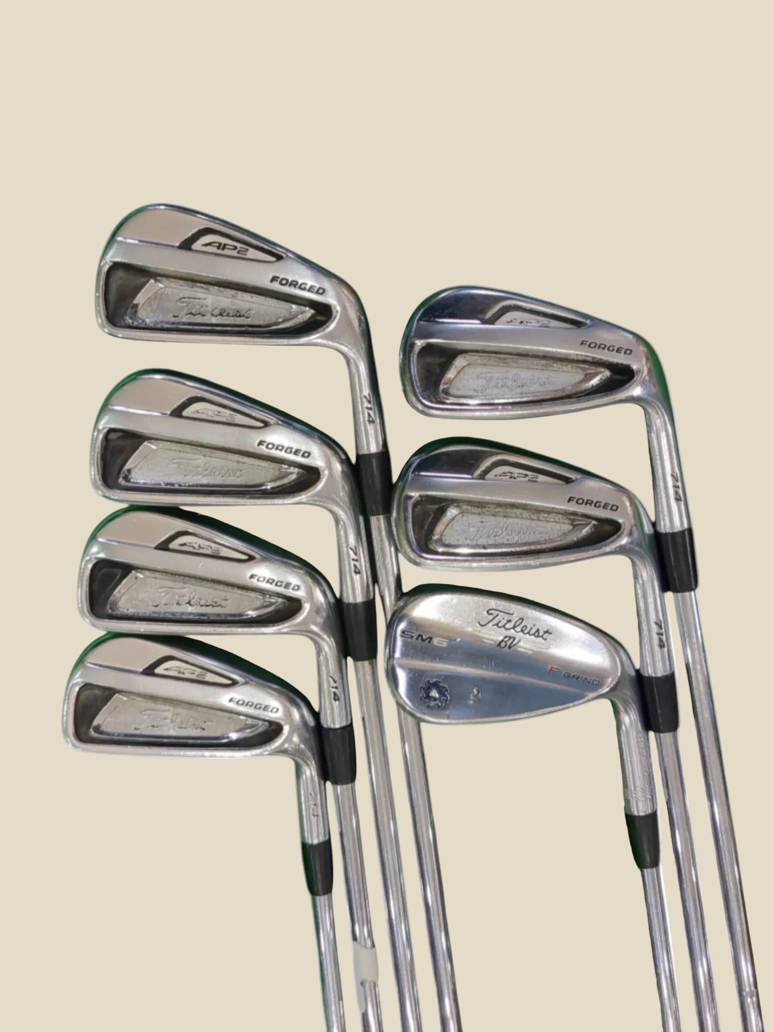 Pre Loved Titleist 714 AP2 Forged Iron Set 4-PW
