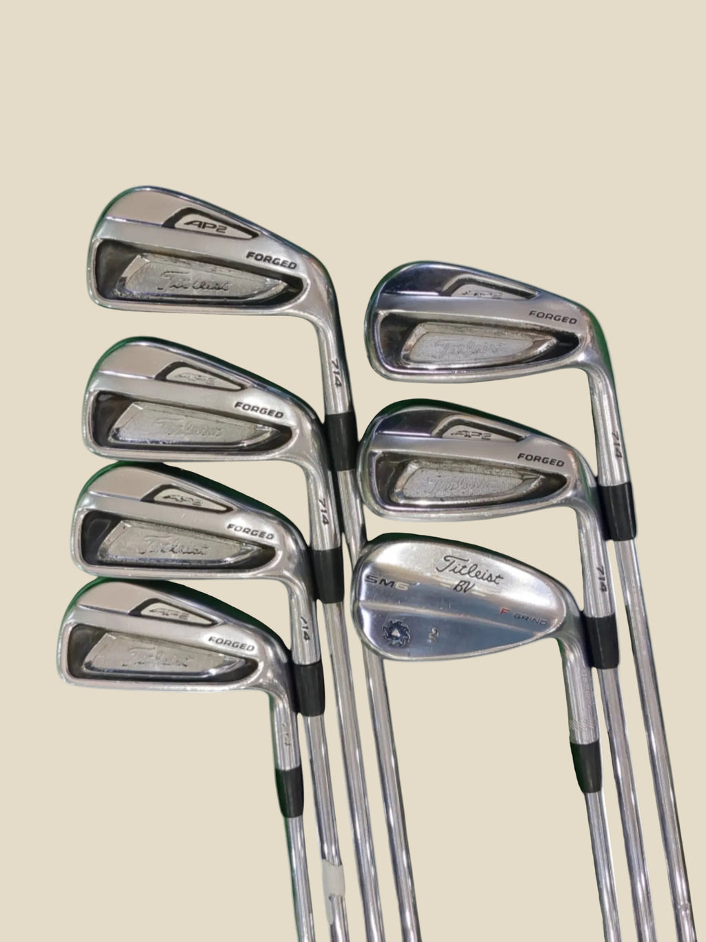 Pre Loved Titleist 714 AP2 Forged Iron Set 4-PW