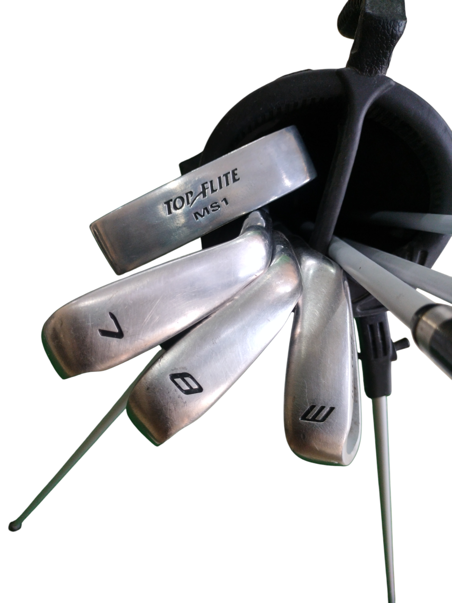 Top Flite Graphite Ladies Half Set - 7 Clubs + Bag