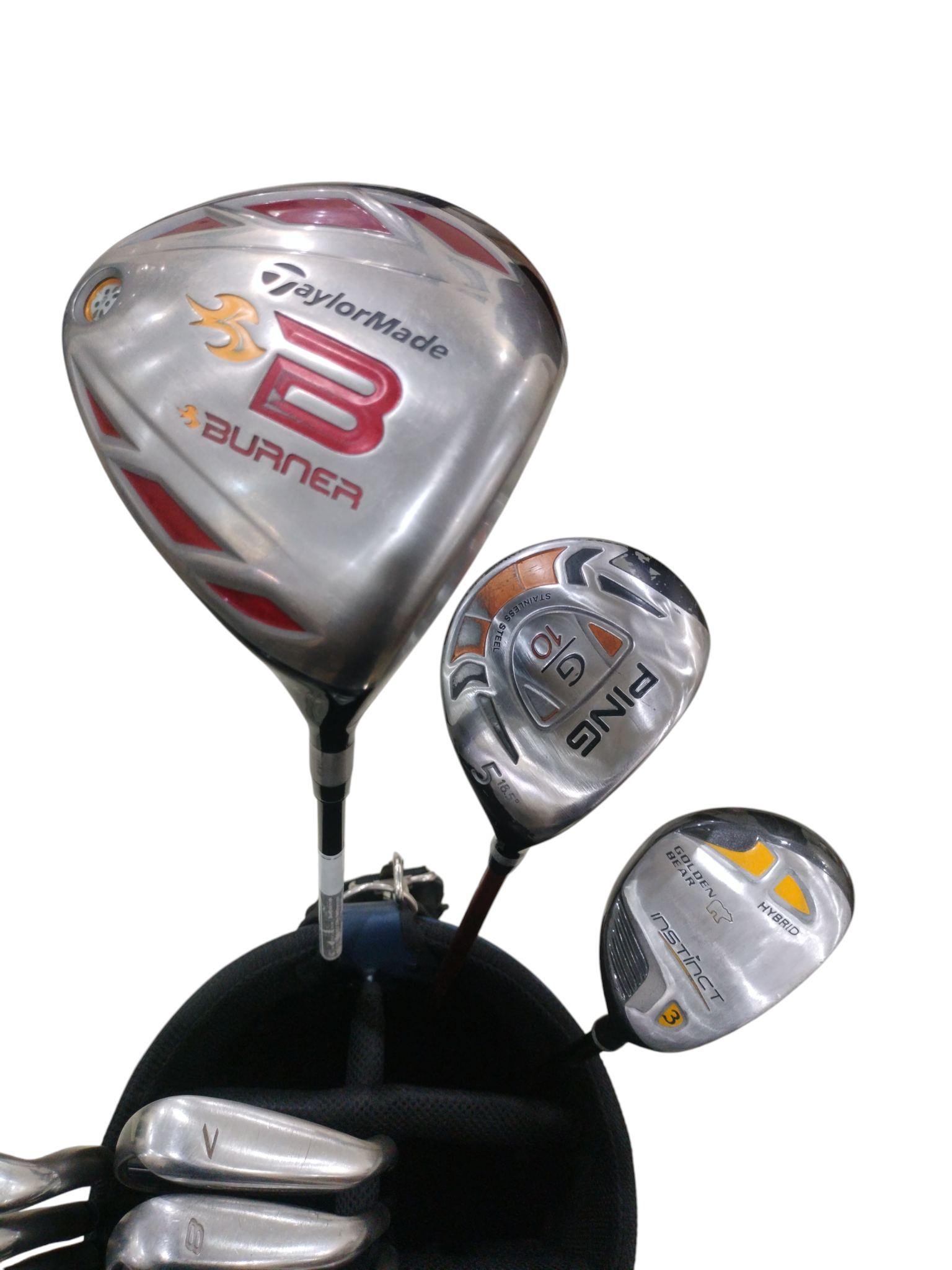 TaylorMade Golf Assorted Graphite Full Set - 12 clubs + Bag