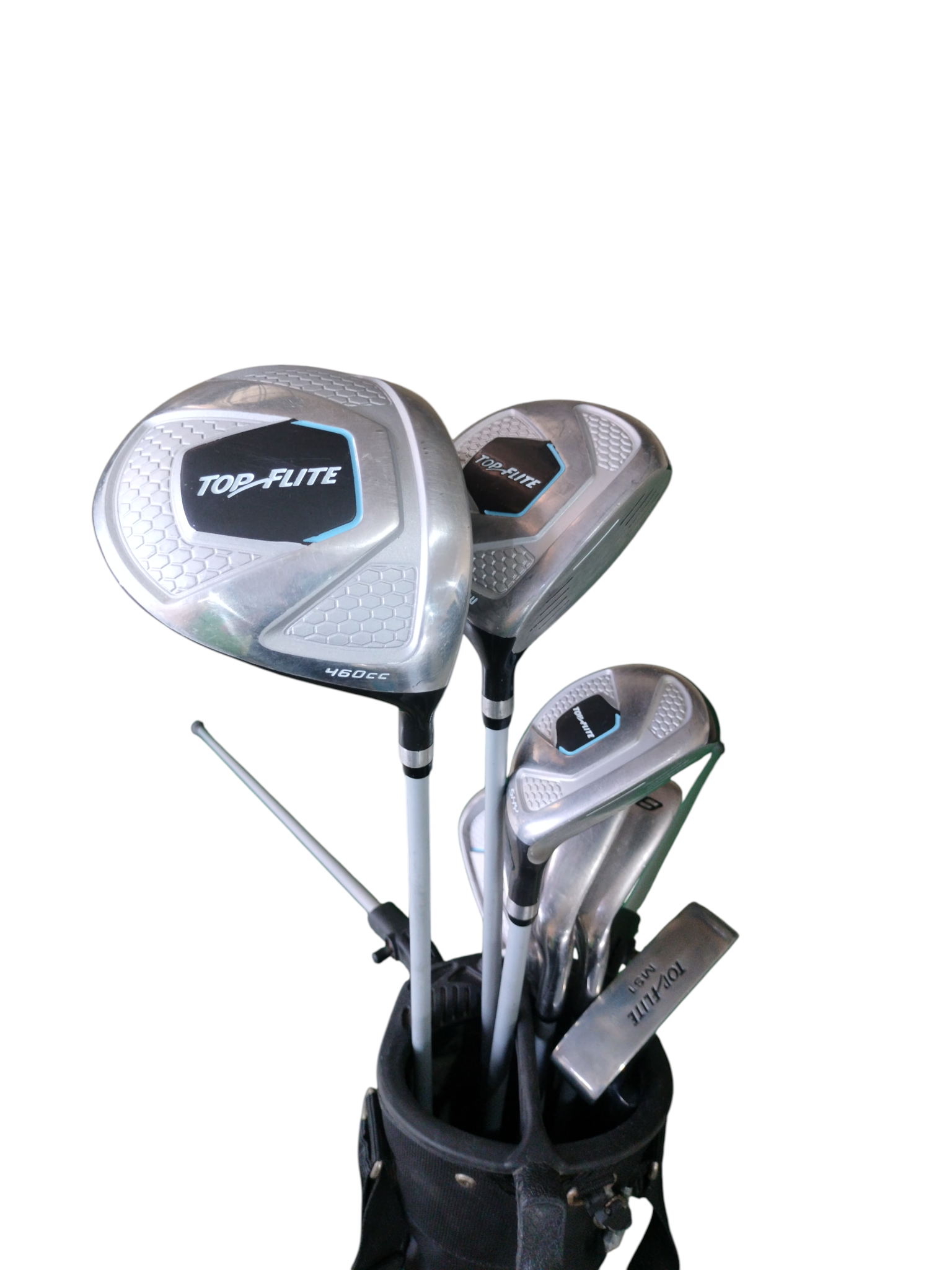Top Flite Graphite Ladies Half Set - 7 Clubs + Bag