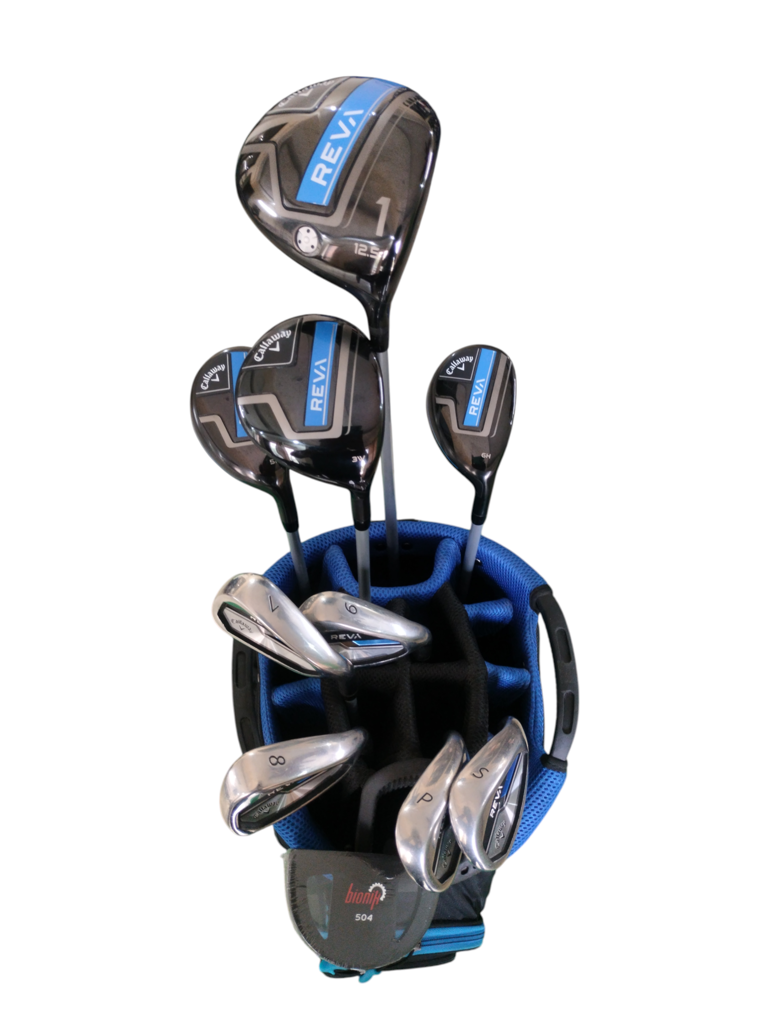 Callaway Reva Graphite Ladies Golf Set - 10 Clubs + Bag