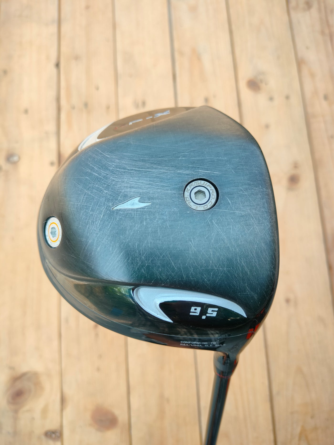 Kamui KP-X 9.5 Degree Driver Fire Express Prototype Stiff Graphite Shaft Kamui KP-X 9.5 Degree Driver Fire Express Prototype Stiff Graphite Shaft