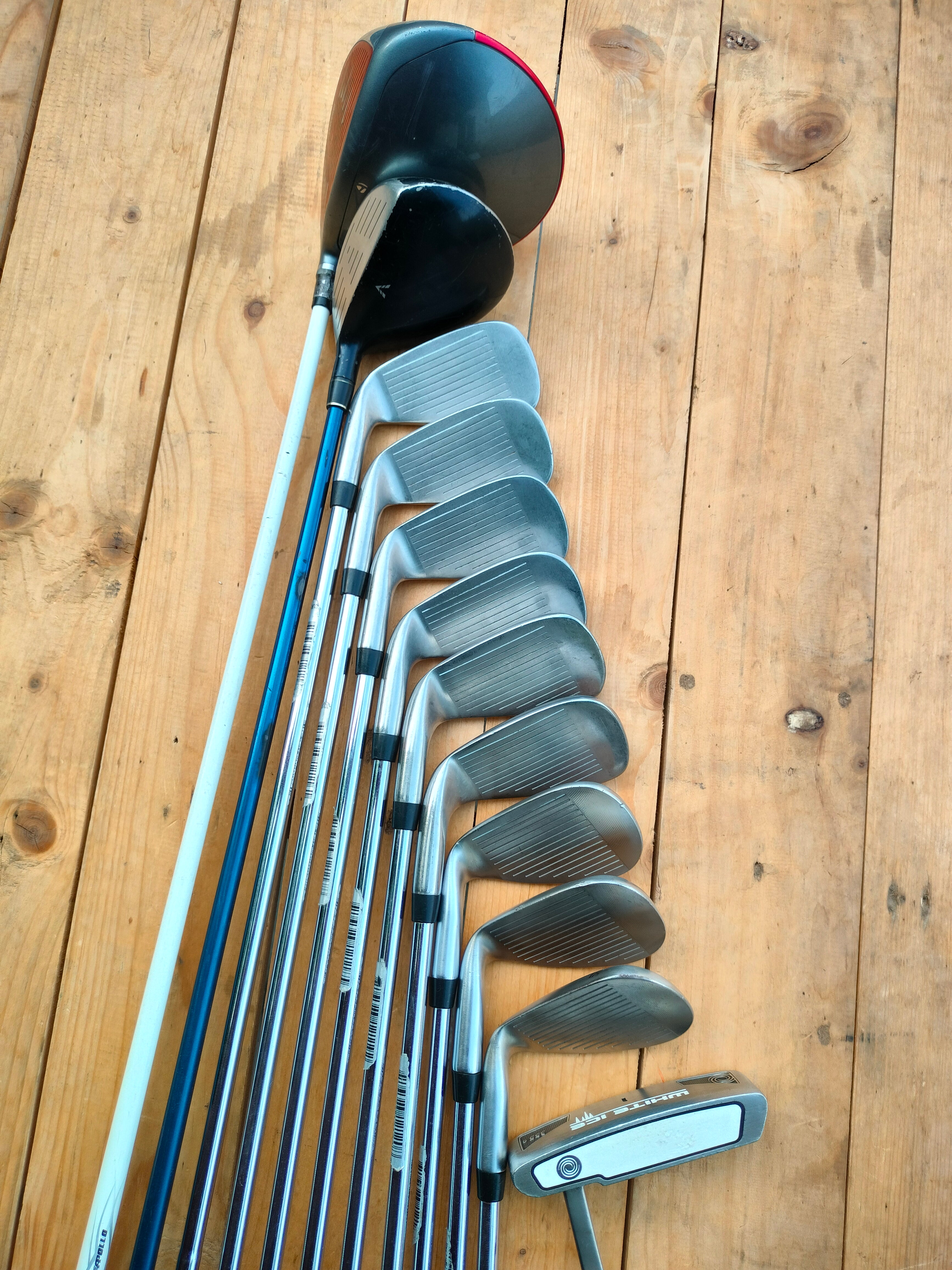 US Kids Tour Series TS5 W-10 57" - 12 Clubs Assorted Golf Set