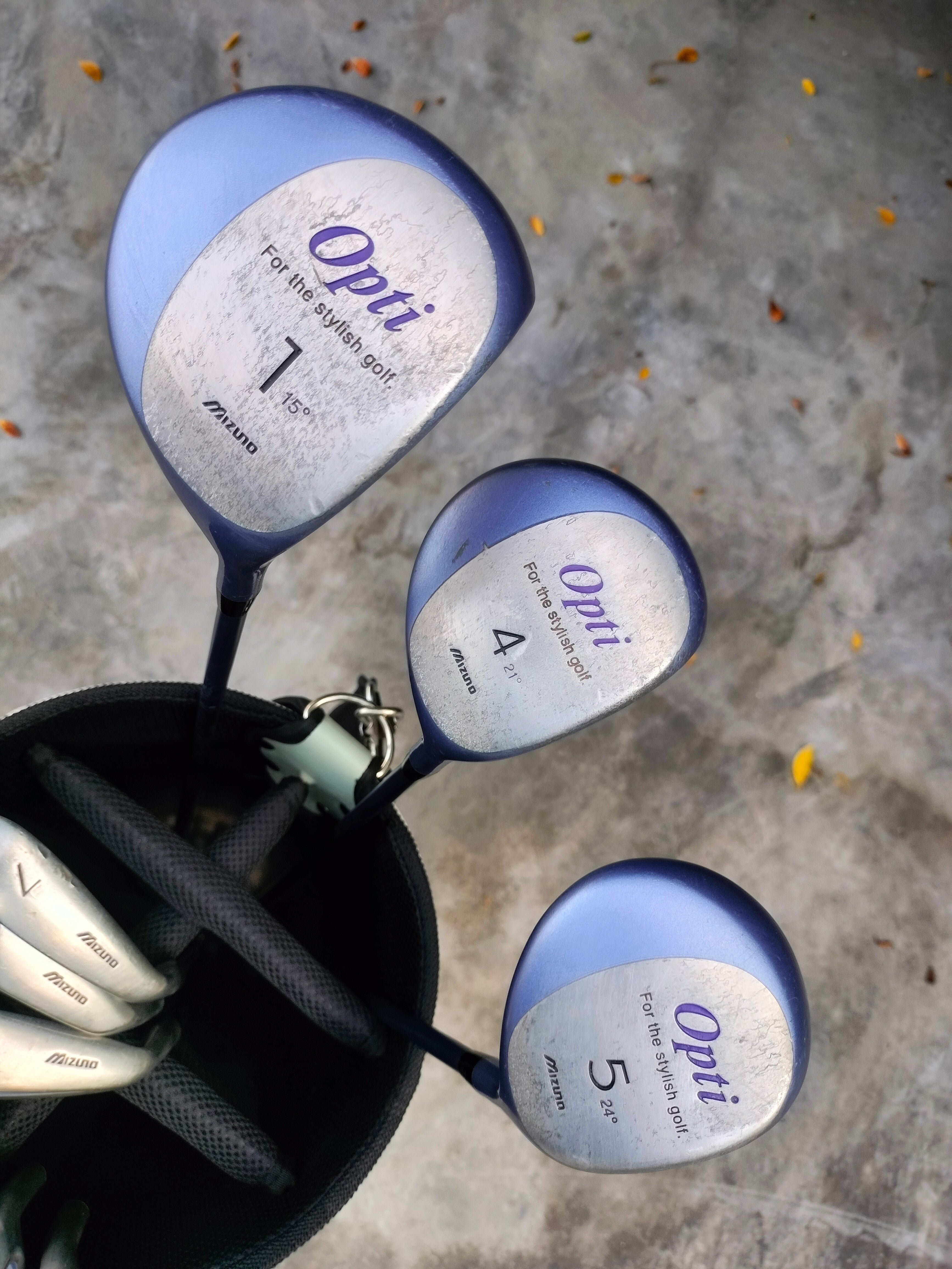 Mizuno Opti Ladies Golf Full Set - 12 Clubs + Bag