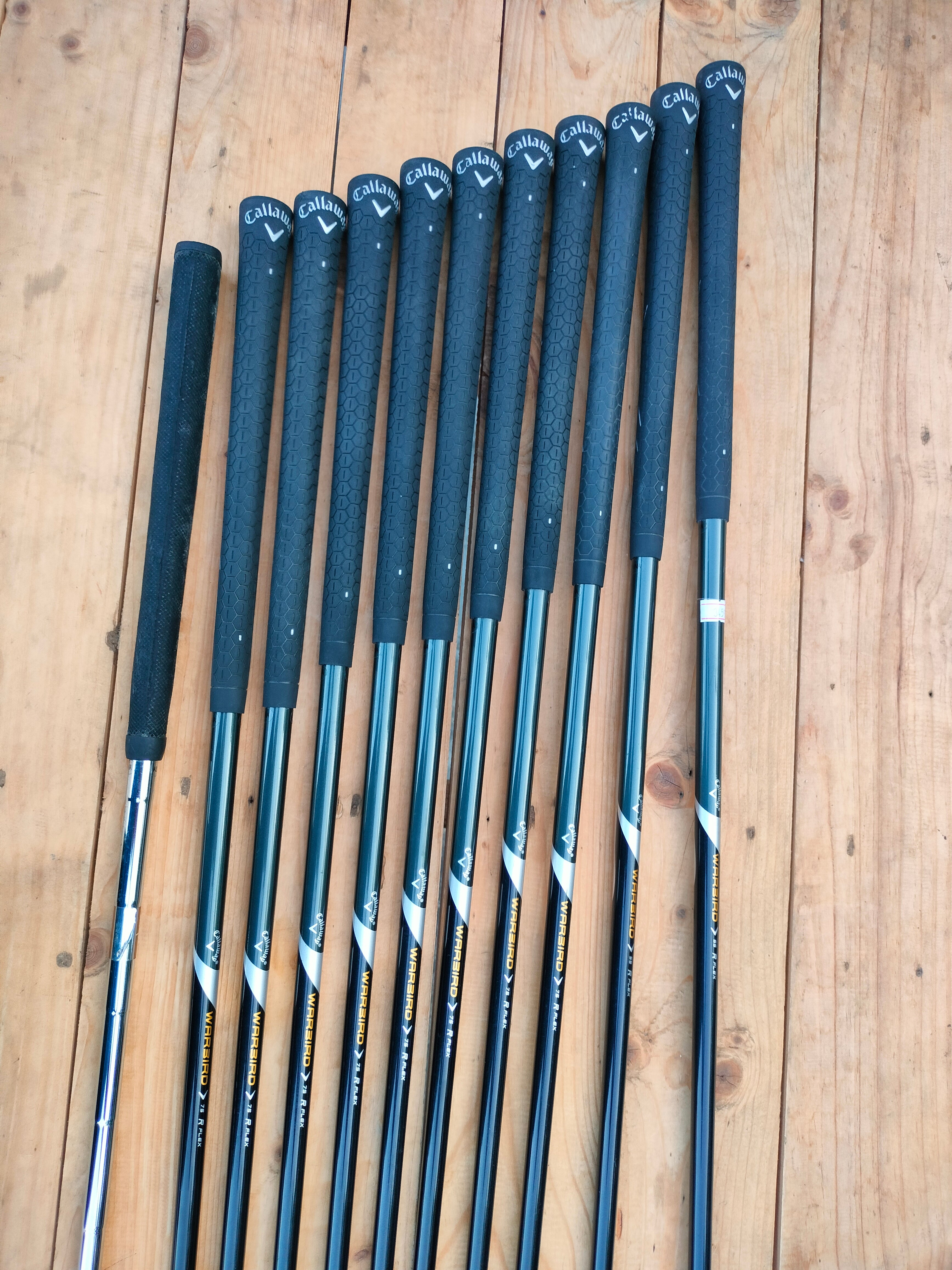 Callaway Warbird Graphite Full Golf Set - 11 Clubs + Bag