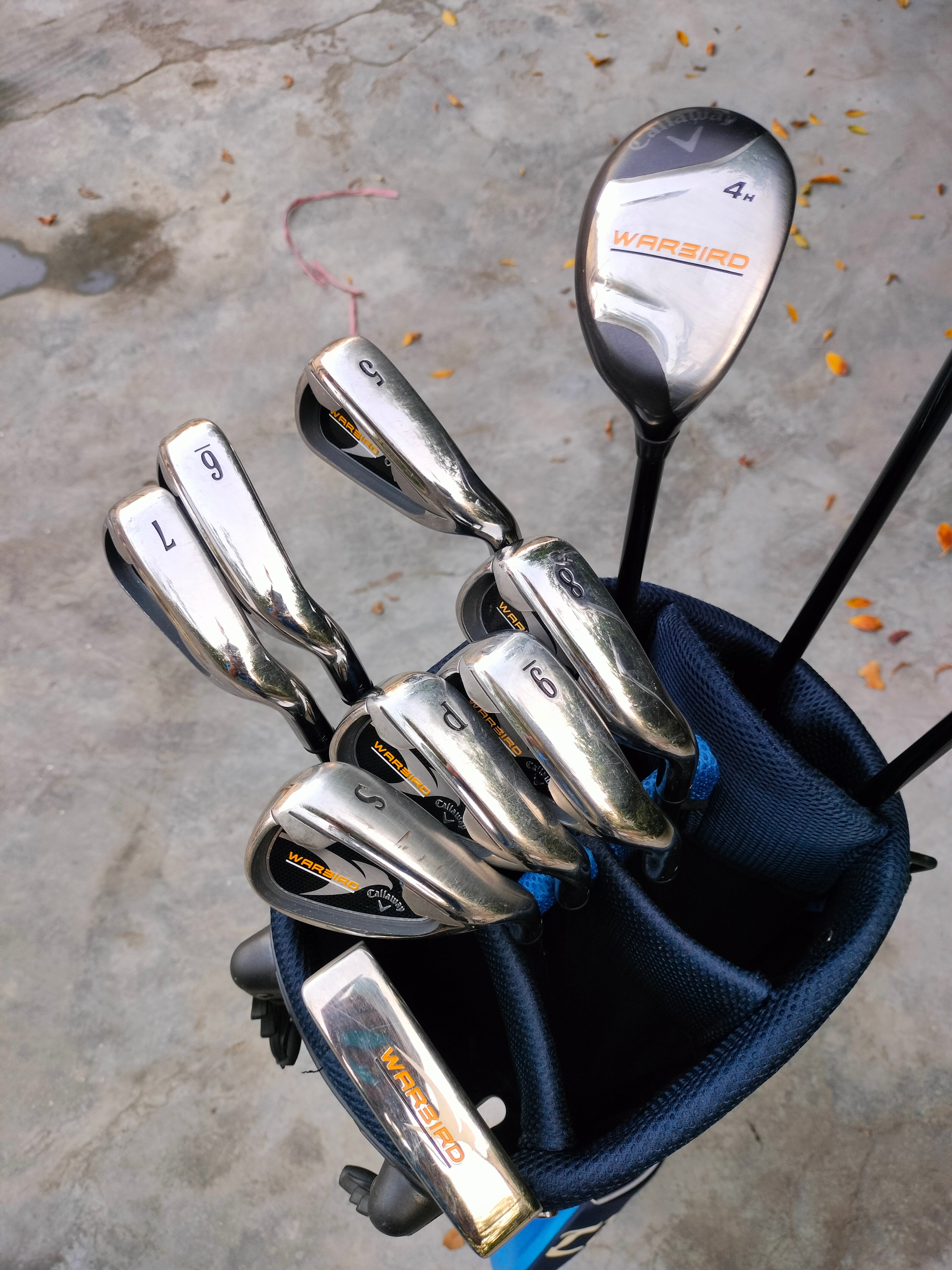 Callaway Warbird Graphite Full Golf Set - 11 Clubs + Bag