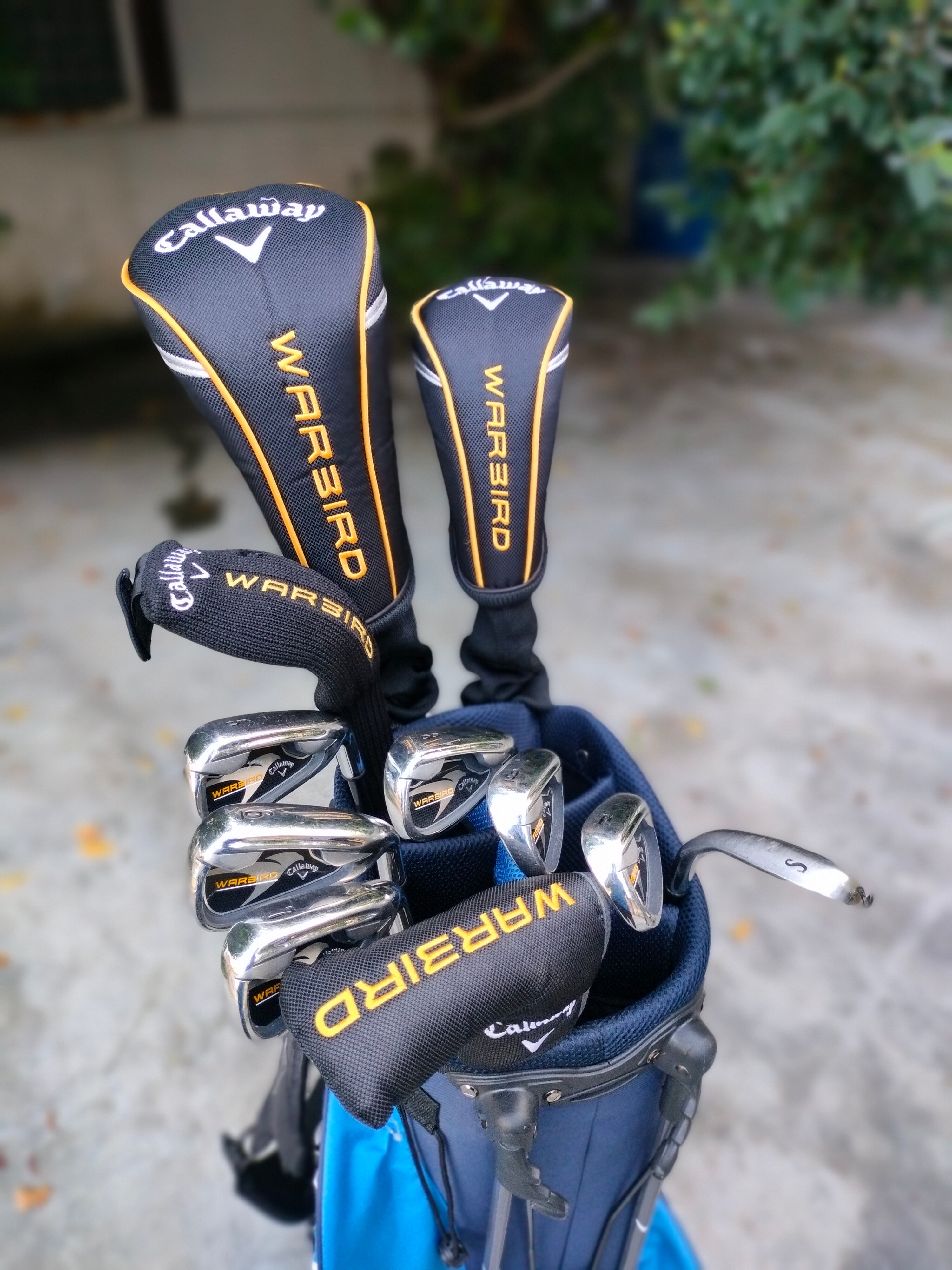 Callaway Warbird Graphite Full Golf Set - 11 Clubs + Bag