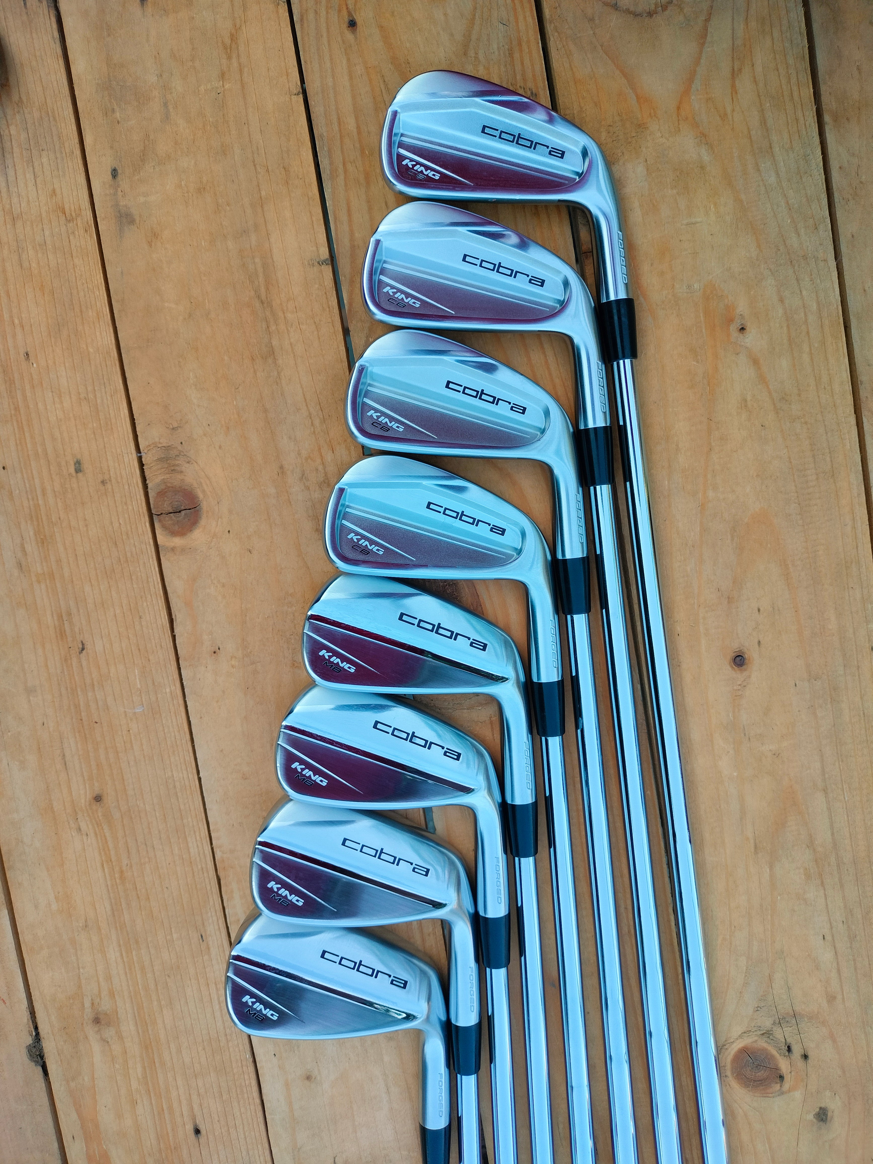 Cobra King CB/MB (3-P) Steel Irons