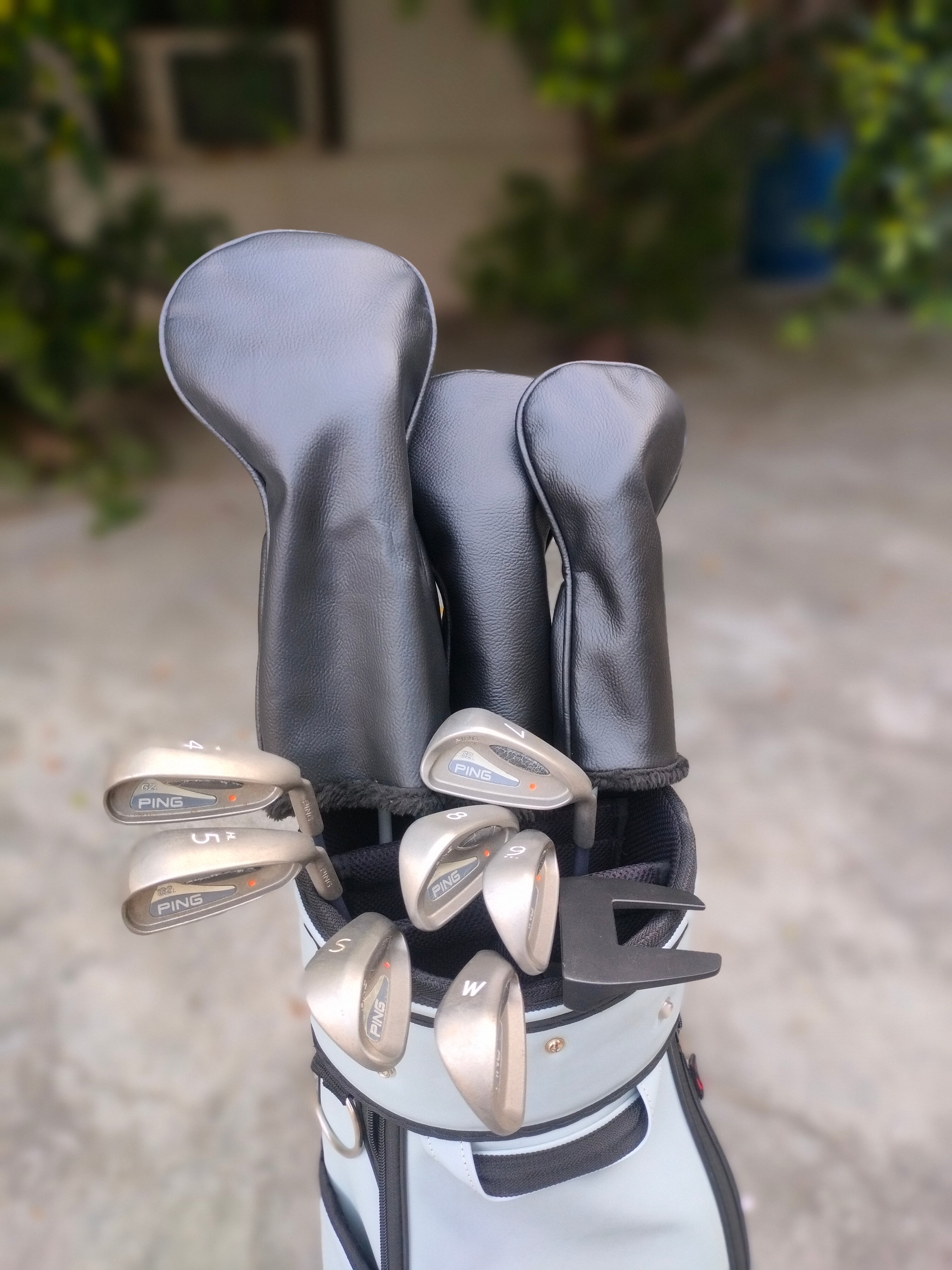 Ping Golf Assorted Ladies Full Set - 11 Clubs + Bag