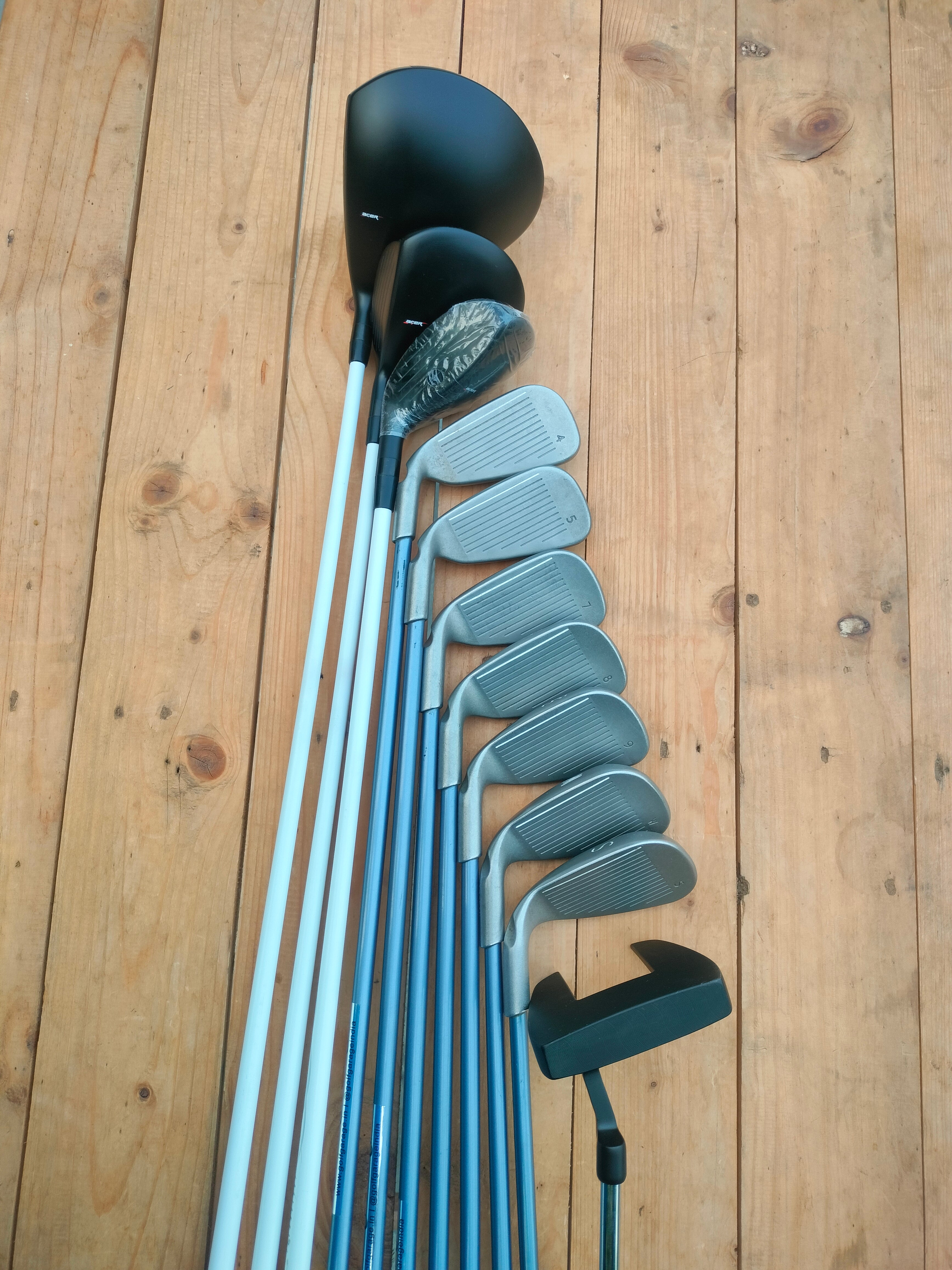 Ping Golf Assorted Ladies Full Set - 11 Clubs + Bag