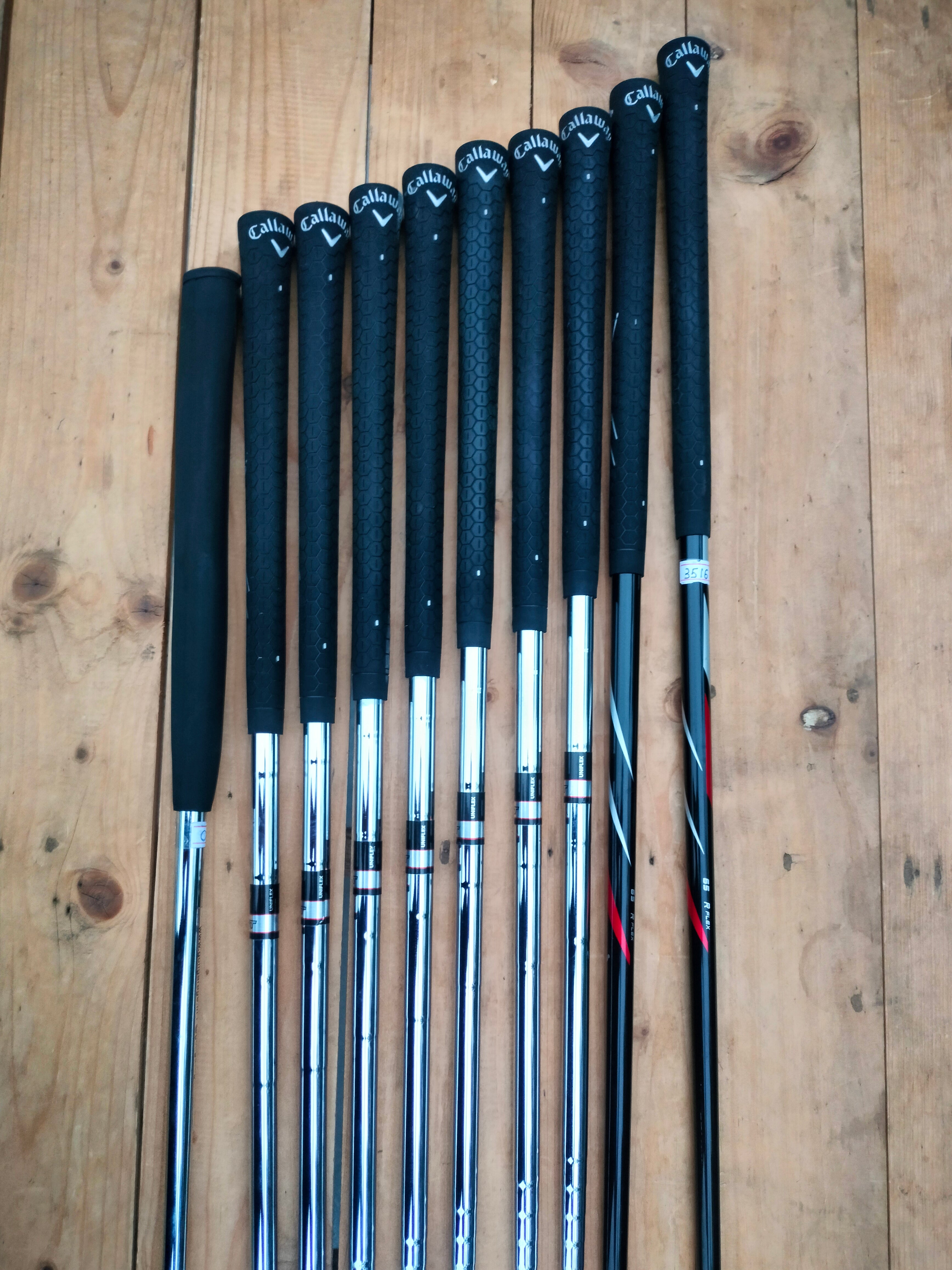 Callaway X-Hot Steel Full Golf Set - 10 Clubs + Bag