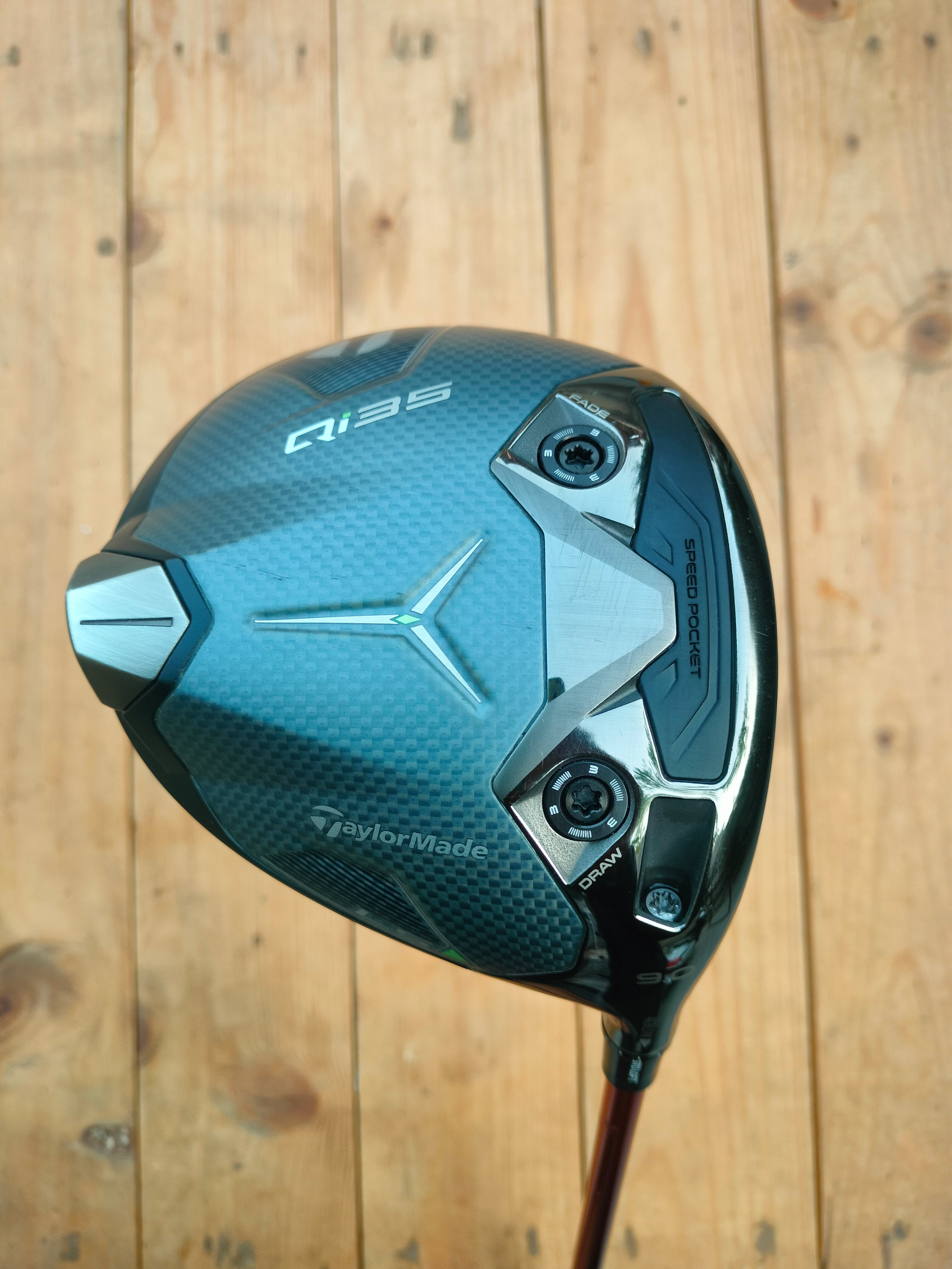 TaylorMade Qi35 LS 9° Driver wit Premium Diamana Shaft